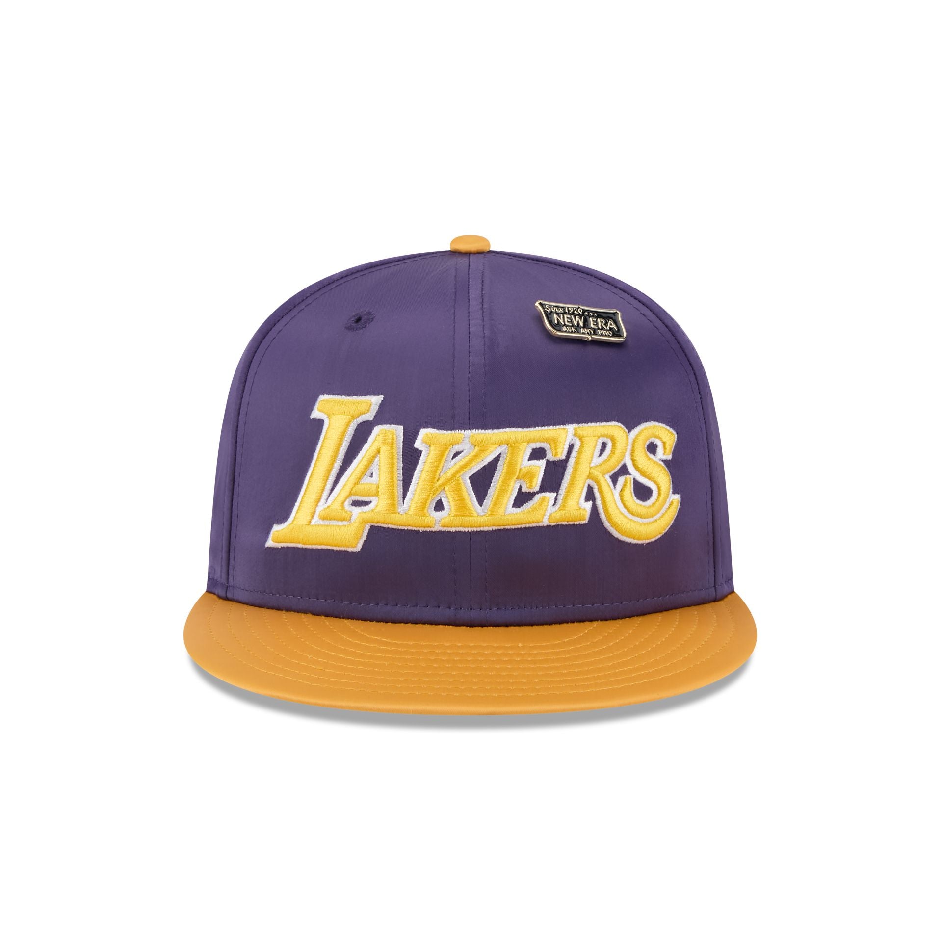 Los Angeles Lakers Spring Satin 59FIFTY Fitted Hat - Image 2
