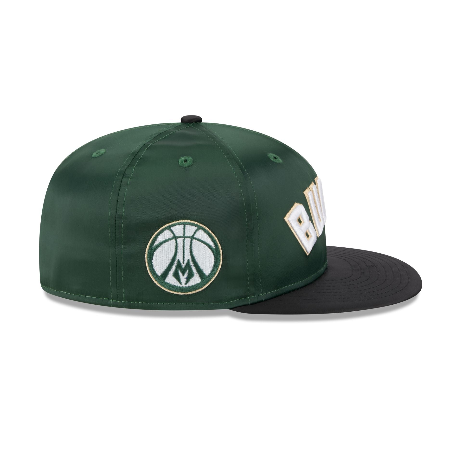 Milwaukee Bucks Spring Satin 59FIFTY Fitted Hat - Image 4