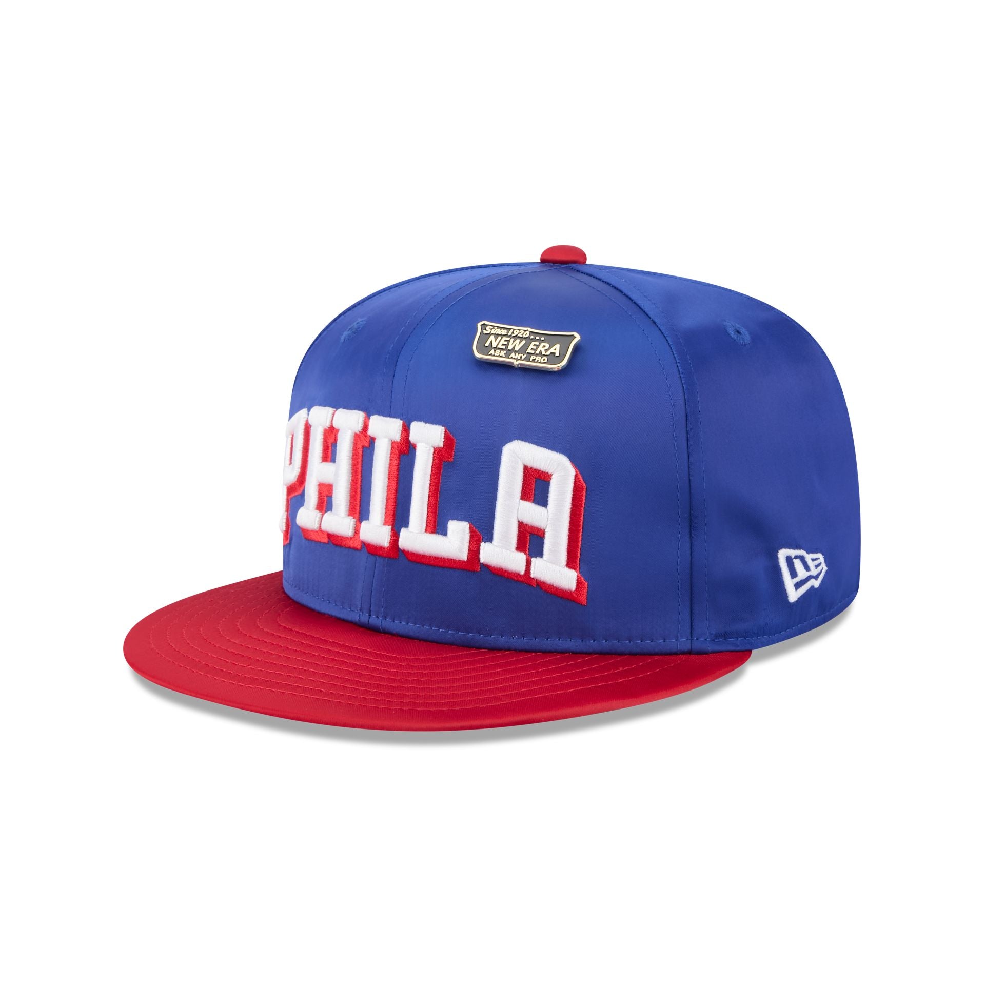 Philadelphia 76ers Spring Satin 59FIFTY Fitted Hat - Image 3