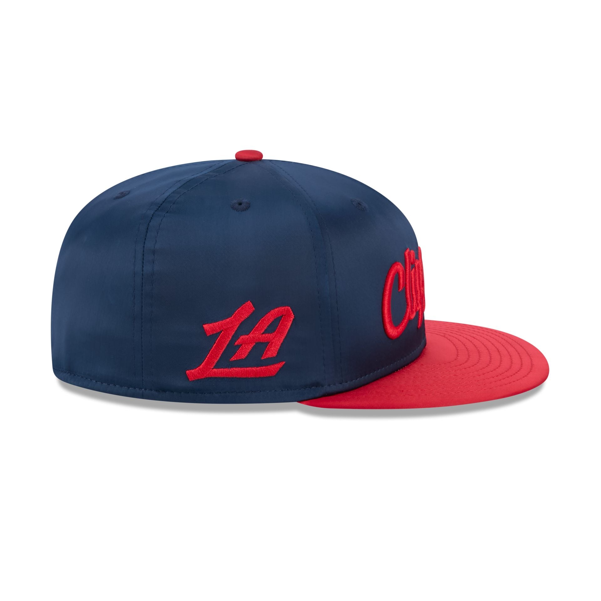 Los Angeles Clippers Spring Satin 59FIFTY Fitted Hat - Image 4