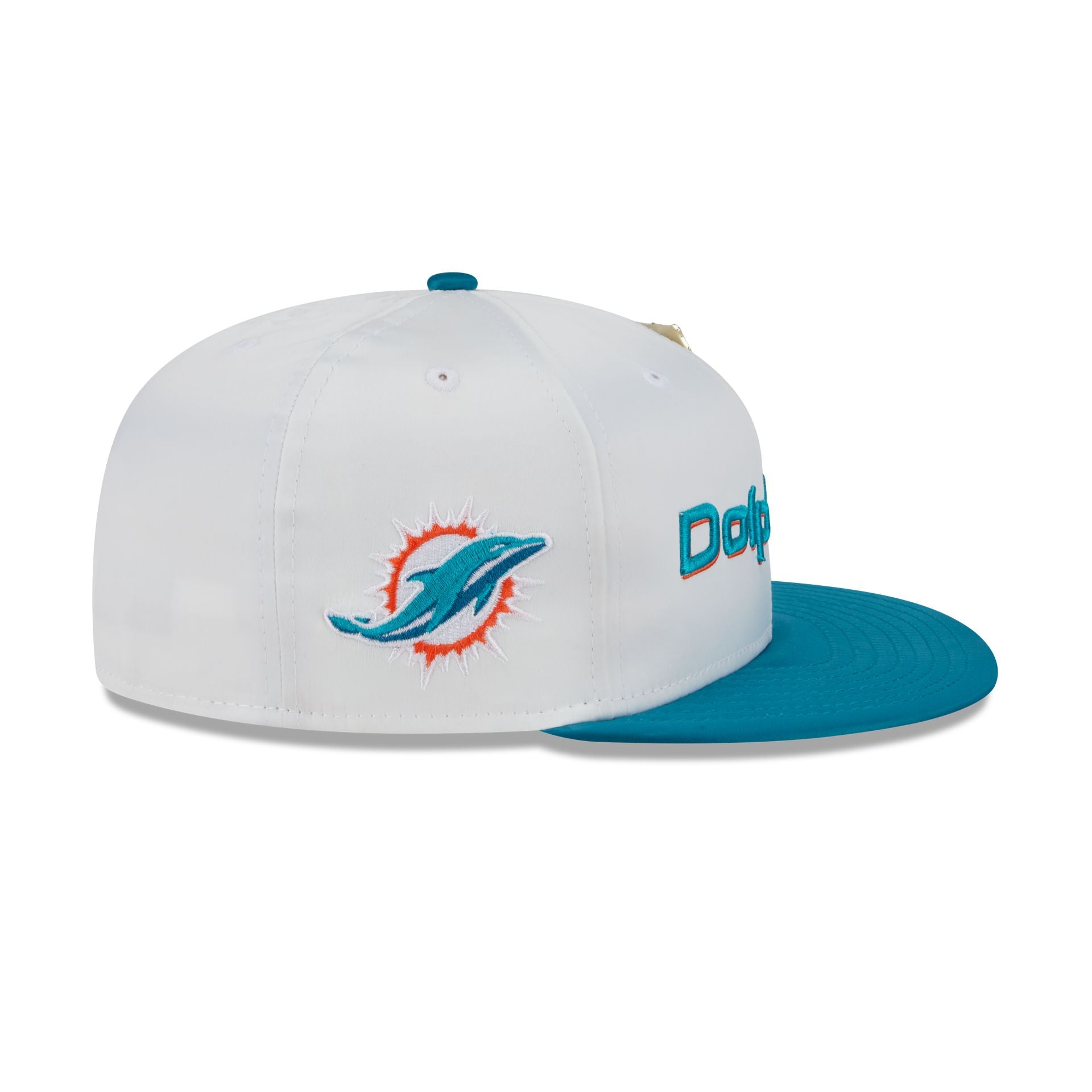 Miami Dolphins Spring Satin 59FIFTY Fitted Hat - Image 4
