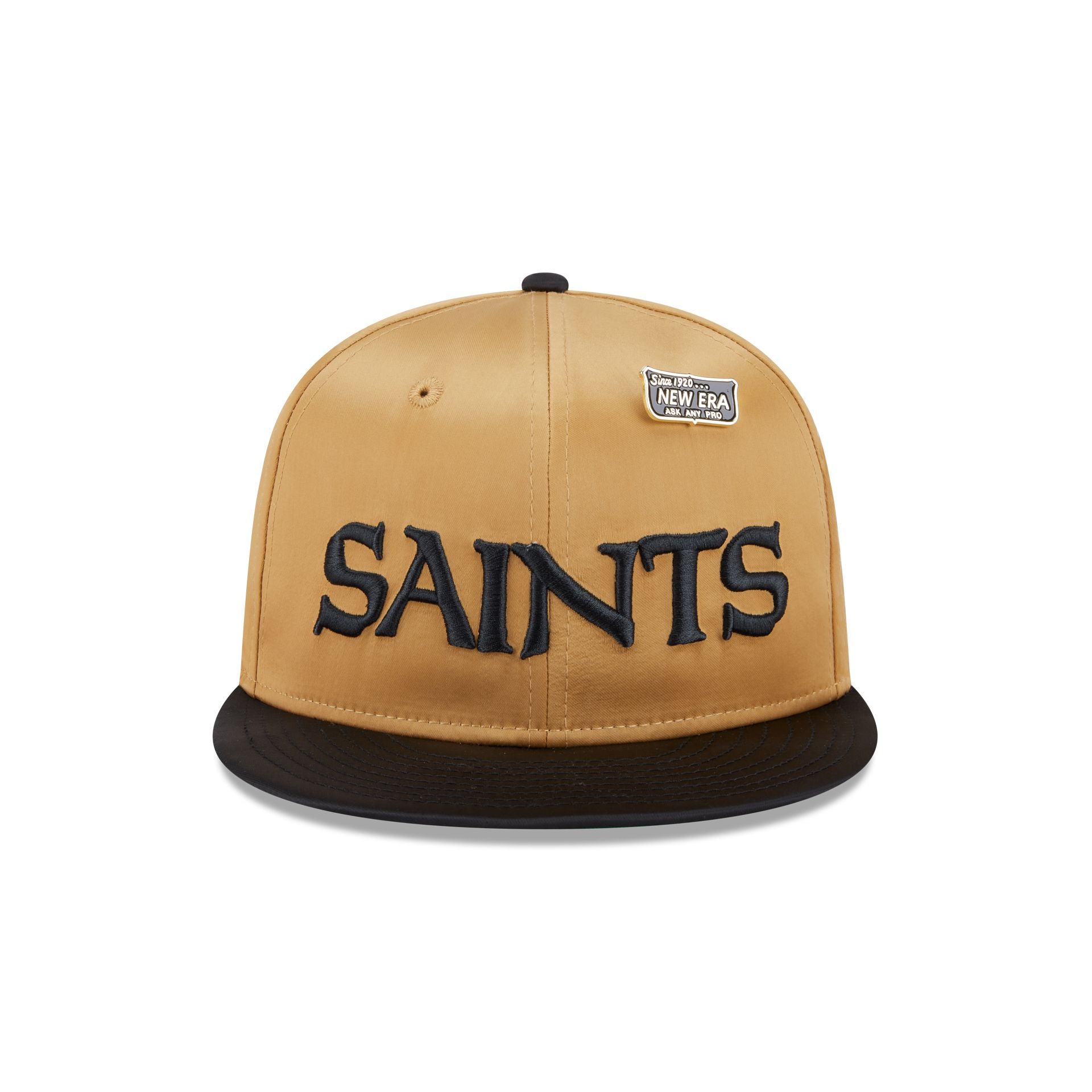New Orleans Saints Spring Satin 59FIFTY Fitted Hat - Image 2