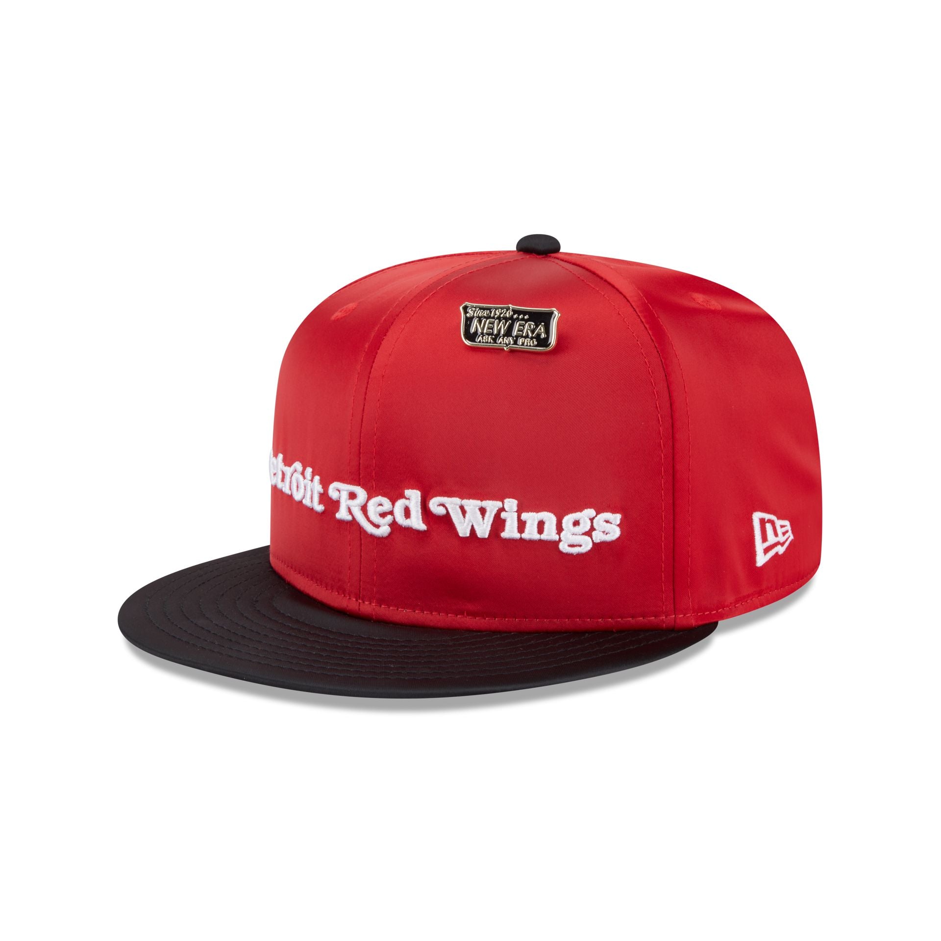 Detroit Red Wings Spring Satin 59FIFTY Fitted Hat - Image 3