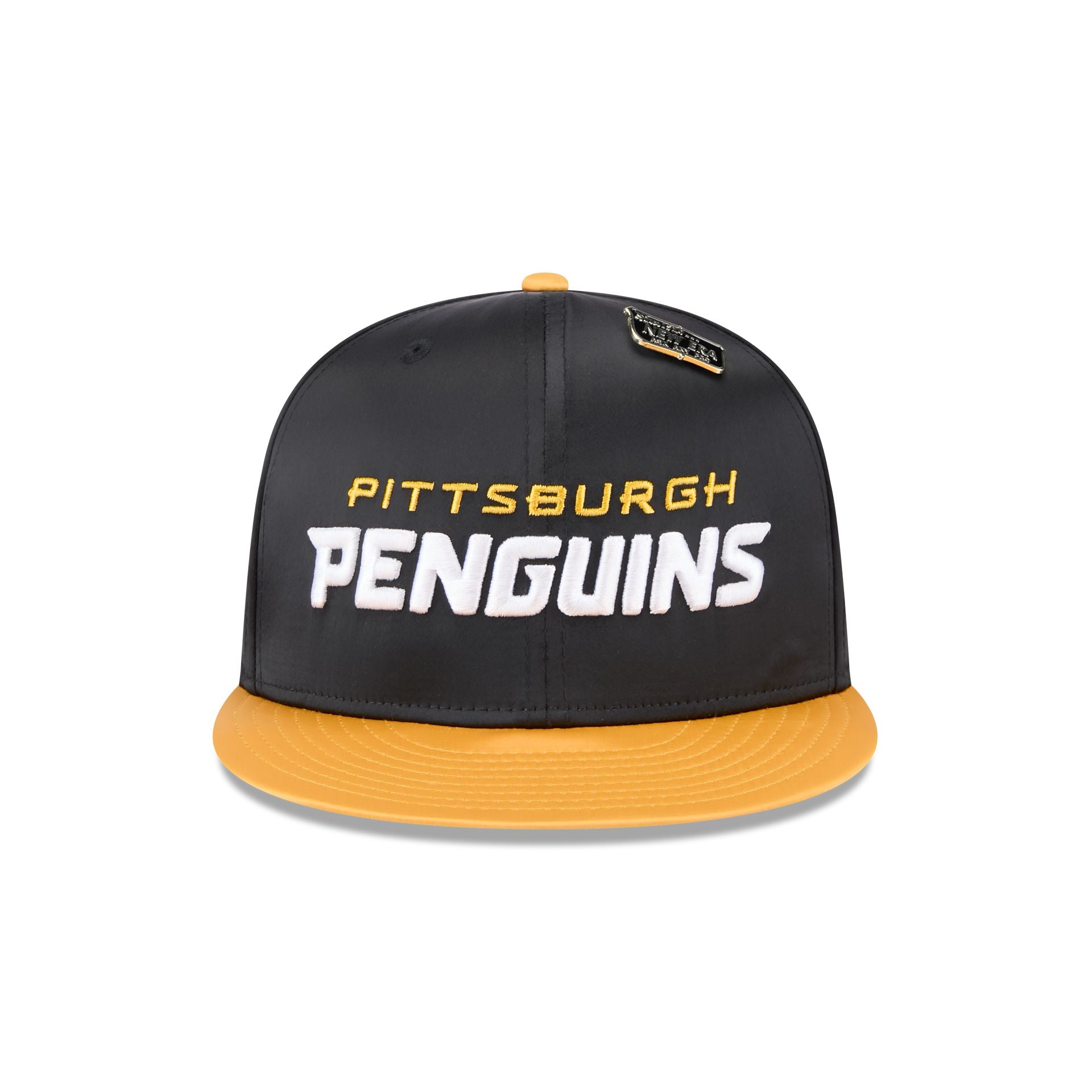 Pittsburgh Penguins Spring Satin 59FIFTY Fitted Hat - Image 2