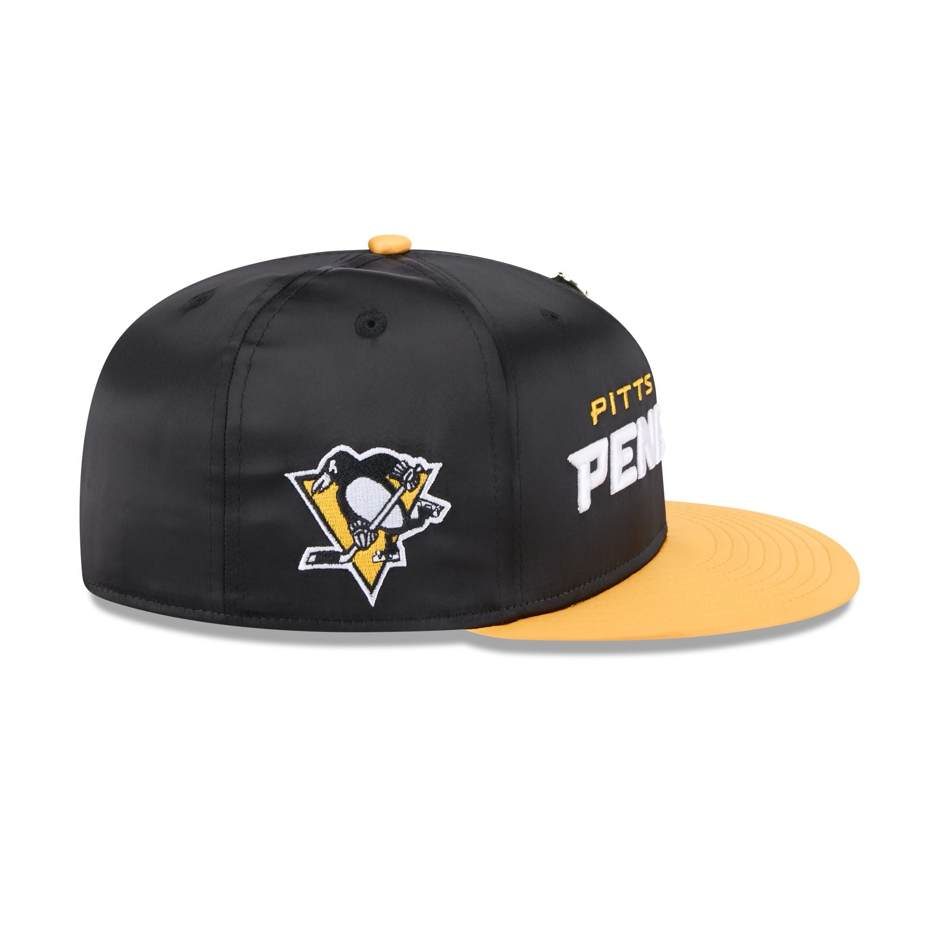 Pittsburgh Penguins Spring Satin 59FIFTY Fitted Hat - Image 4