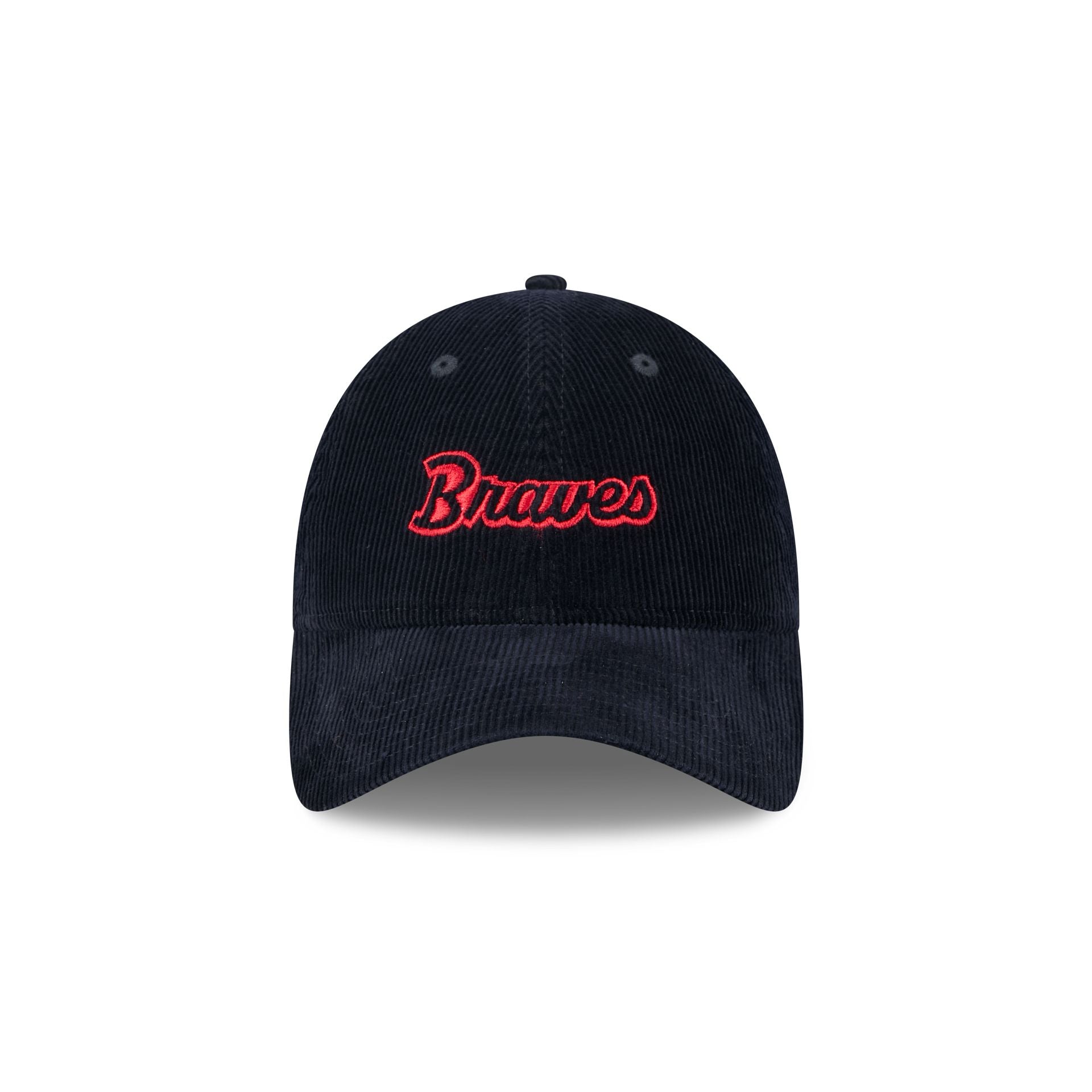 Atlanta Braves Women's Corduroy 9TWENTY Adjustable Hat - Image 2