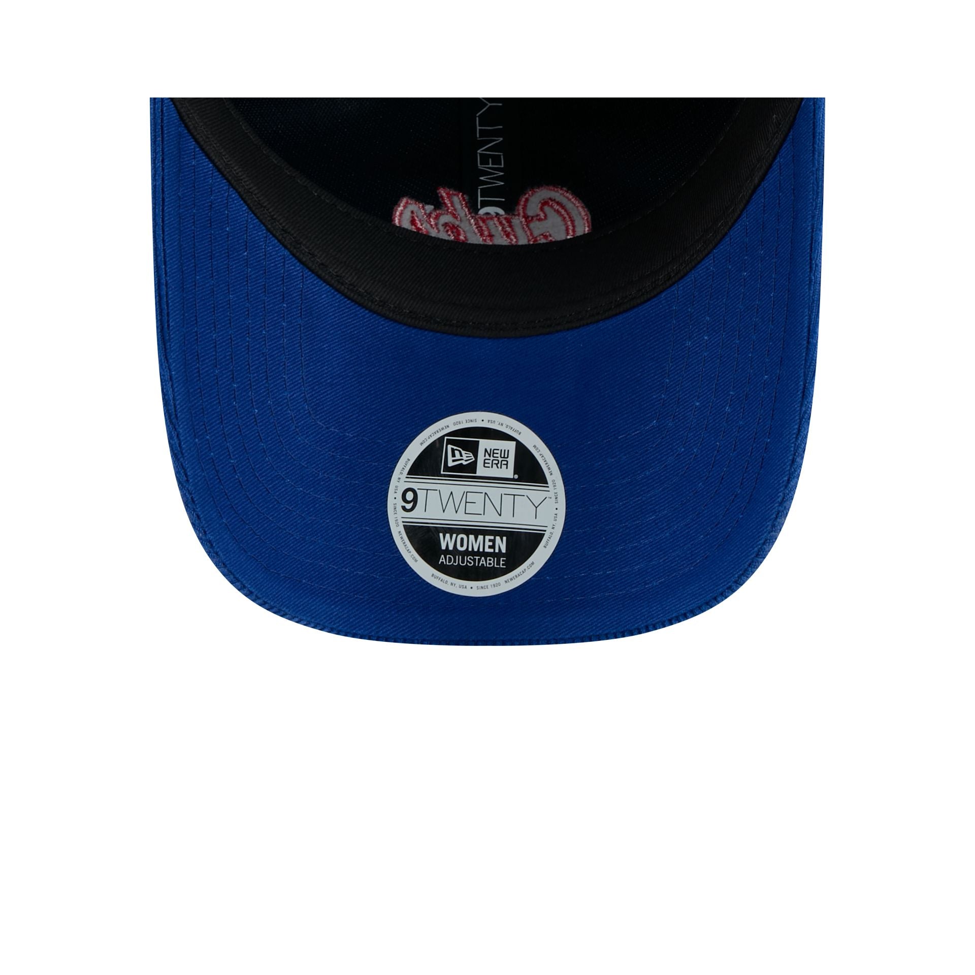 Chicago Cubs Women's Corduroy 9TWENTY Adjustable Hat - Image 7