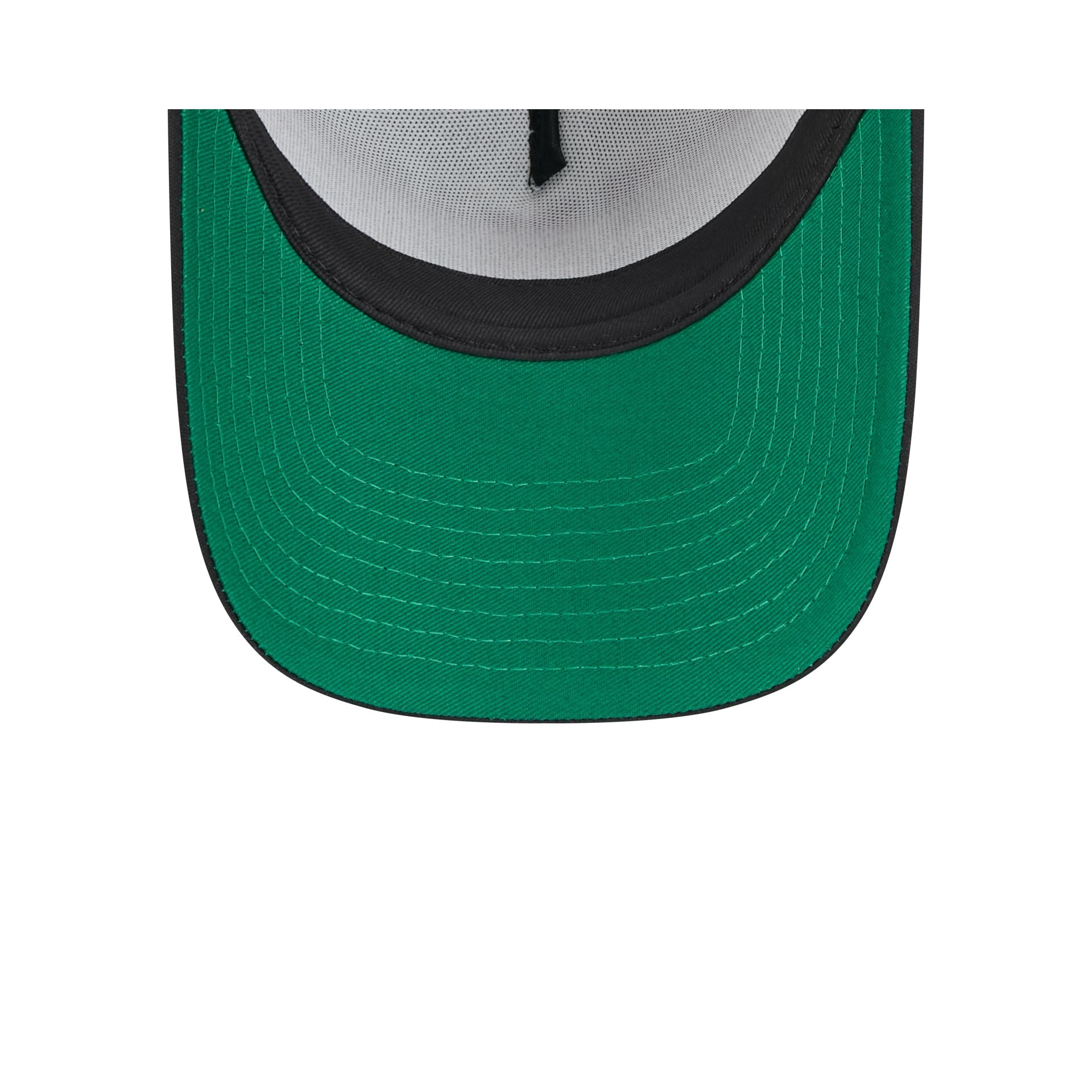 Portland Trail Blazers Distressed 9FORTY A-Frame Trucker Hat - Image 7