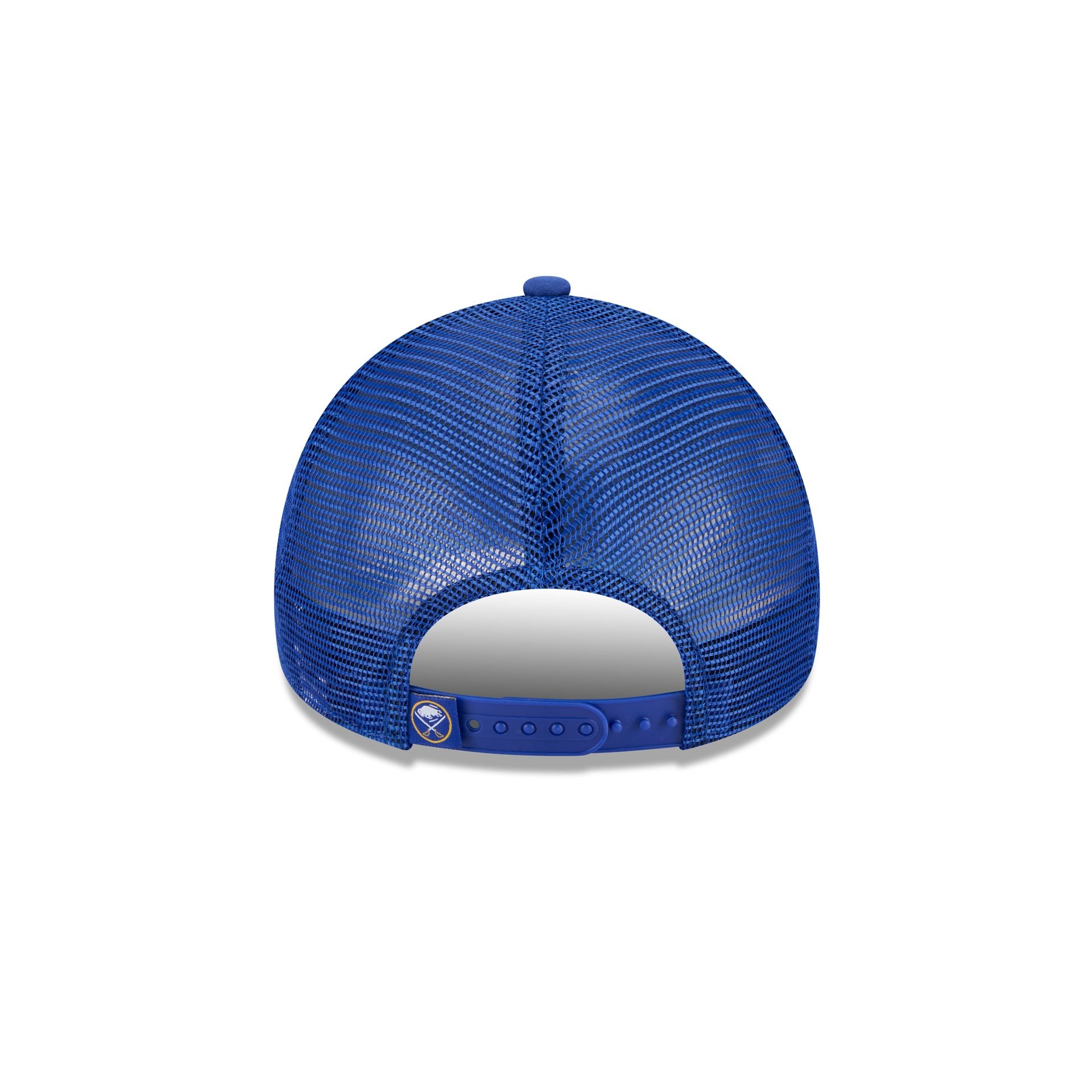 Buffalo Sabres Distressed 9FORTY A-Frame Trucker Hat - Image 6