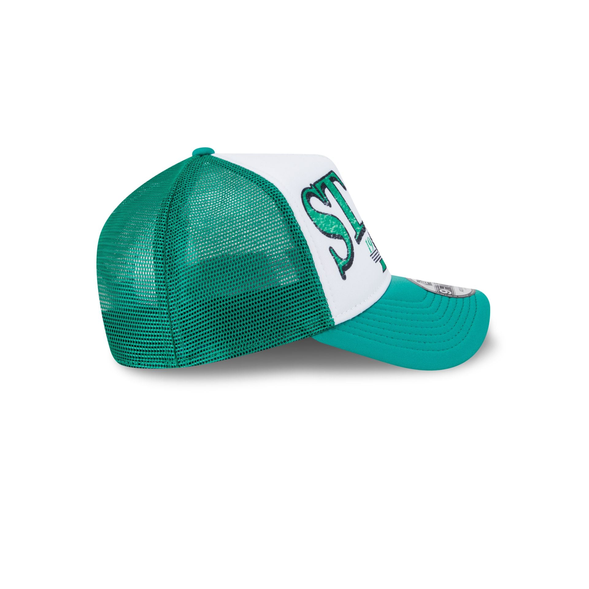 Dallas Stars Distressed 9FORTY A-Frame Trucker Hat - Image 5