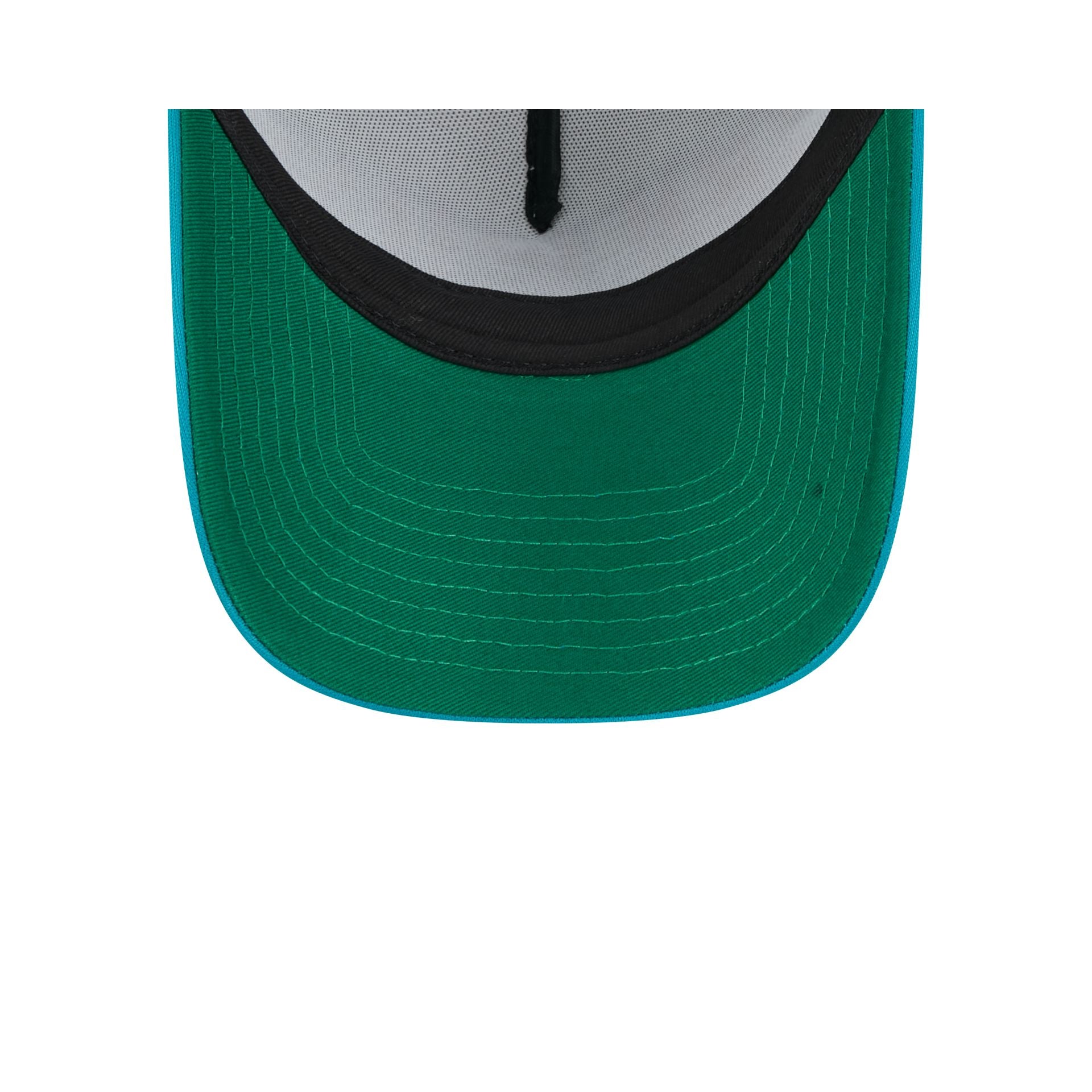 Miami Dolphins Distressed 9FORTY A-Frame Trucker Hat - Image 7