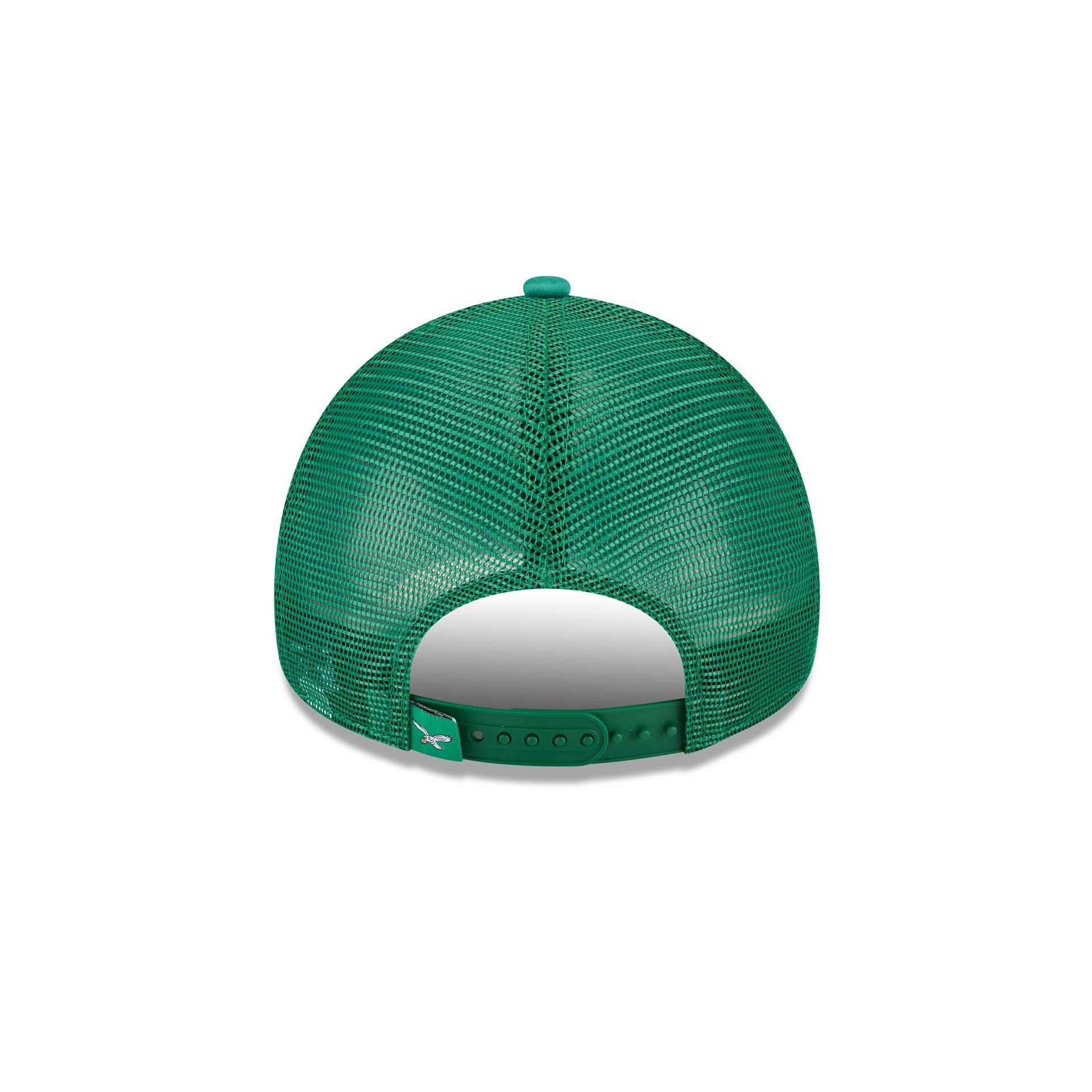 Philadelphia Eagles Distressed 9FORTY A-Frame Trucker Hat - Image 6