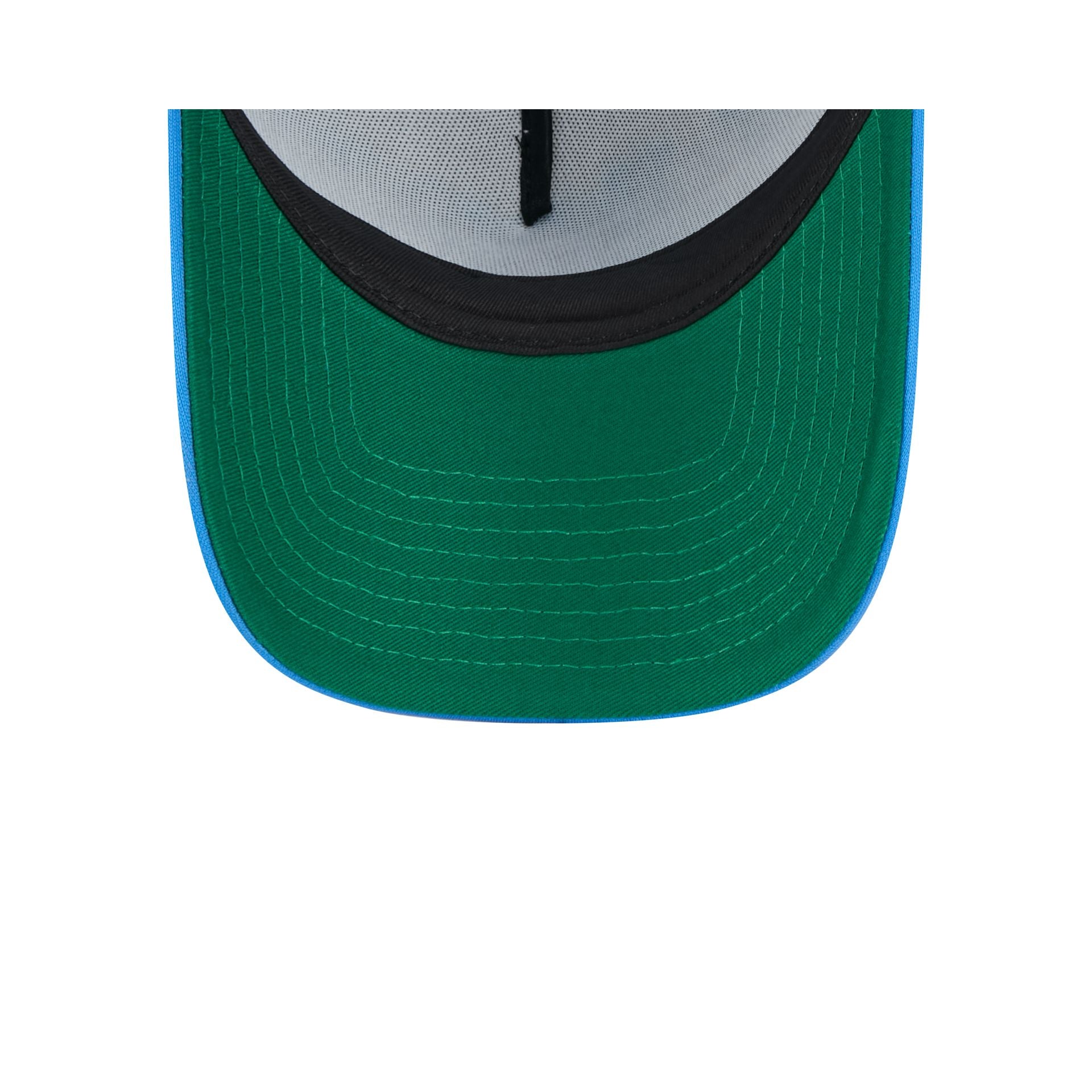 Detroit Lions Distressed 9FORTY A-Frame Trucker Hat - Image 7