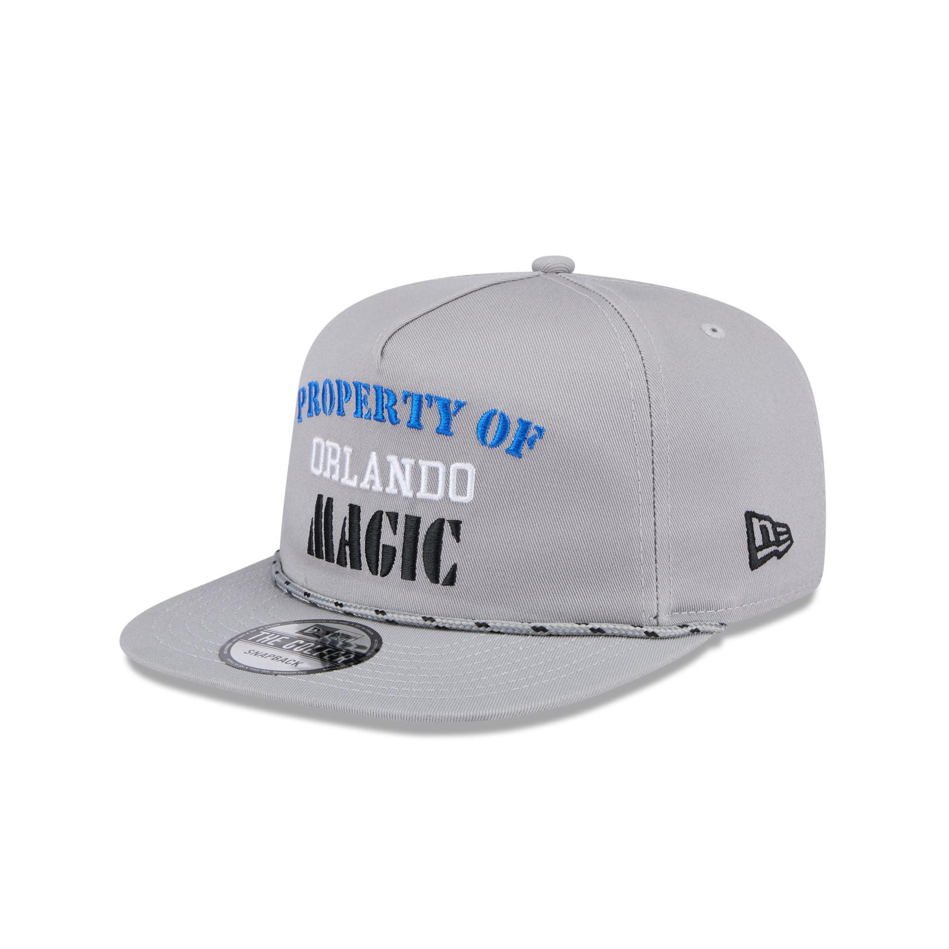 Orlando Magic Vintage Gray Rope Golfer Hat - Image 3