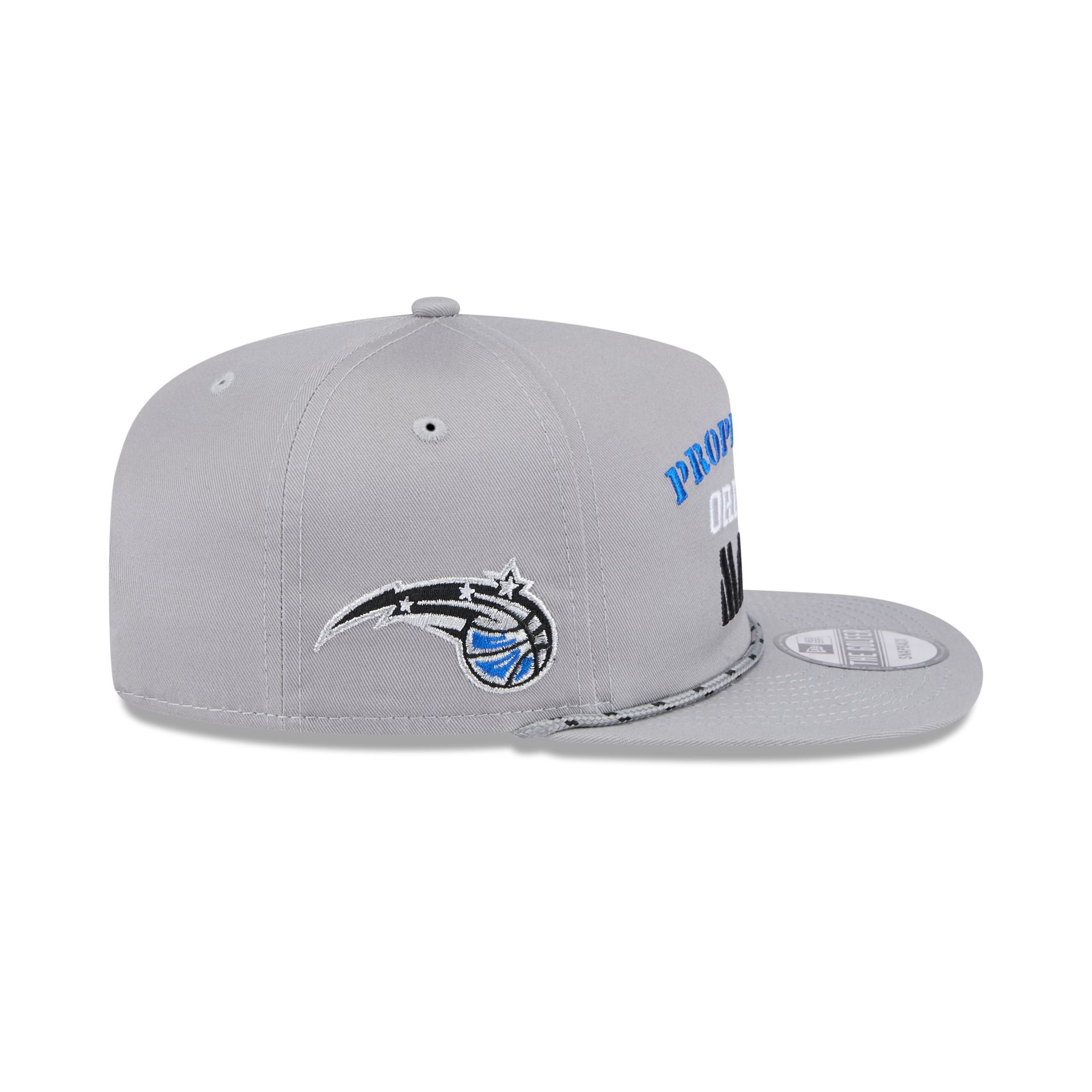 Orlando Magic Vintage Gray Rope Golfer Hat - Image 4