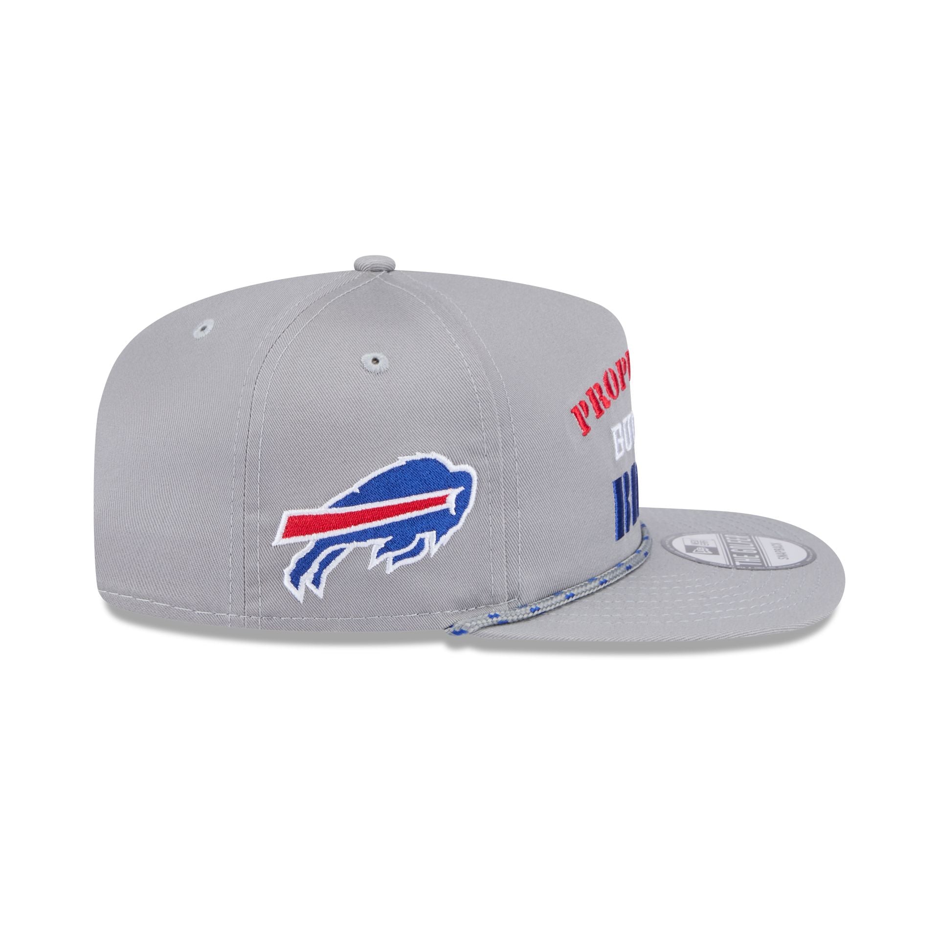 Buffalo Bills Vintage Gray Rope Golfer Hat - Image 4
