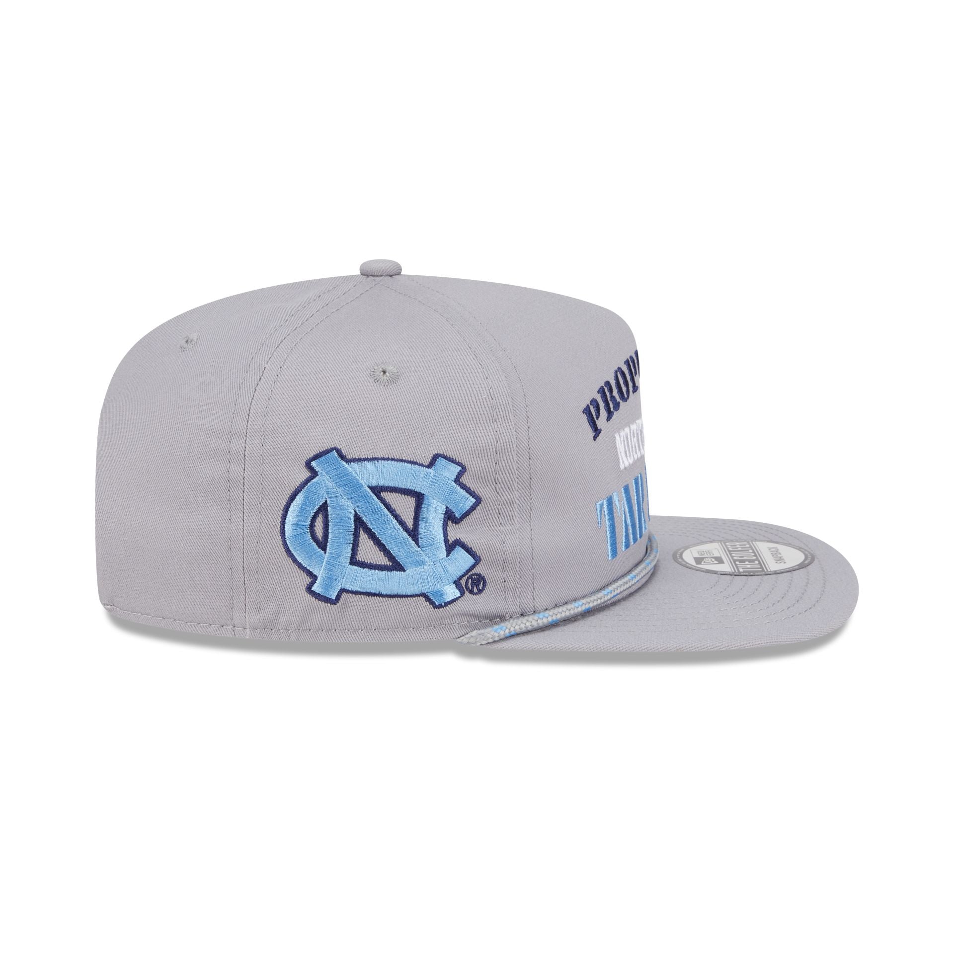 North Carolina Tar Heels Vintage Gray Rope Golfer Hat - Image 4