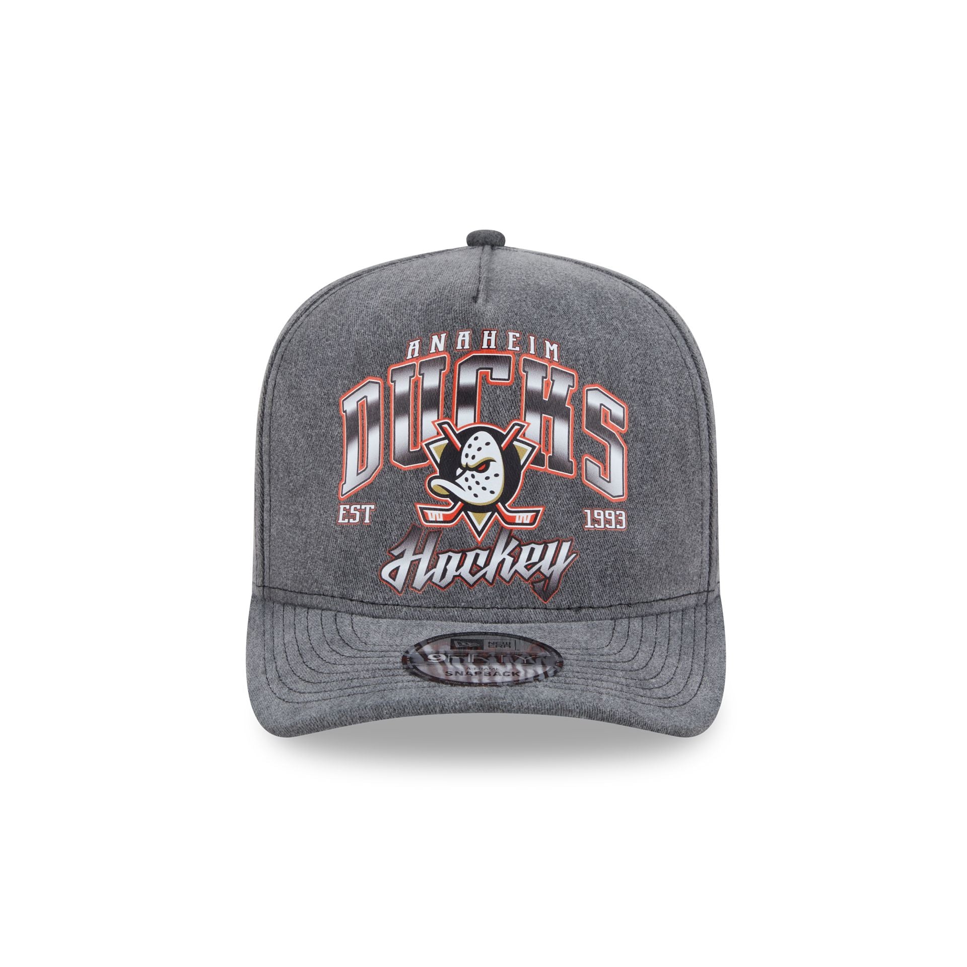 Anaheim Ducks Washed 9FIFTY A-Frame Snapback Hat - Image 2