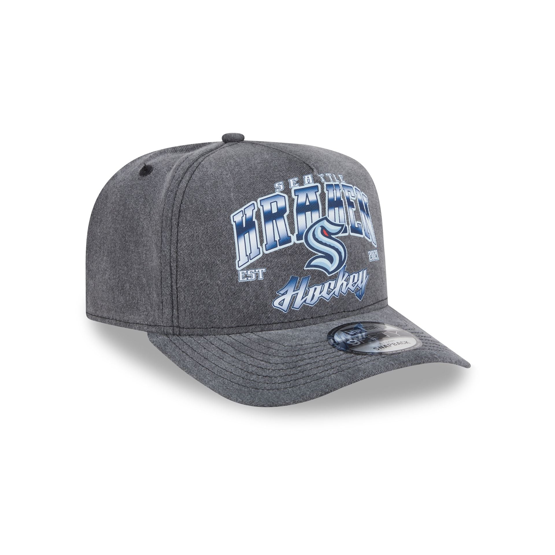 Seattle Kraken Washed 9FIFTY A-Frame Snapback Hat - Image 3