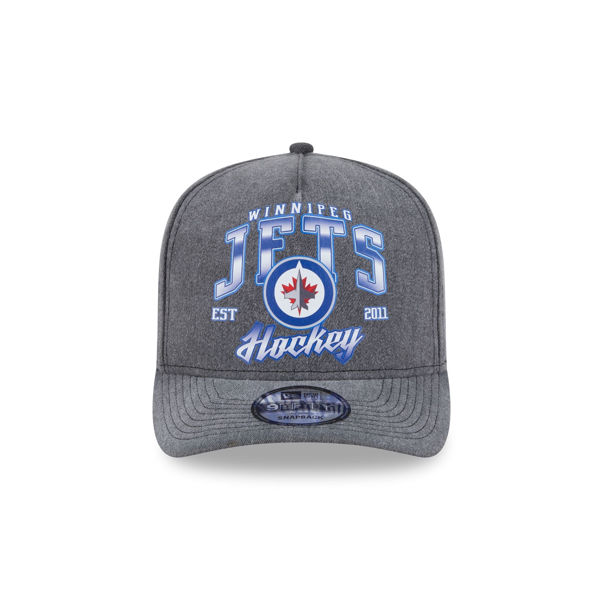 Winnipeg Jets Washed 9FIFTY A-Frame Snapback Hat - Image 2