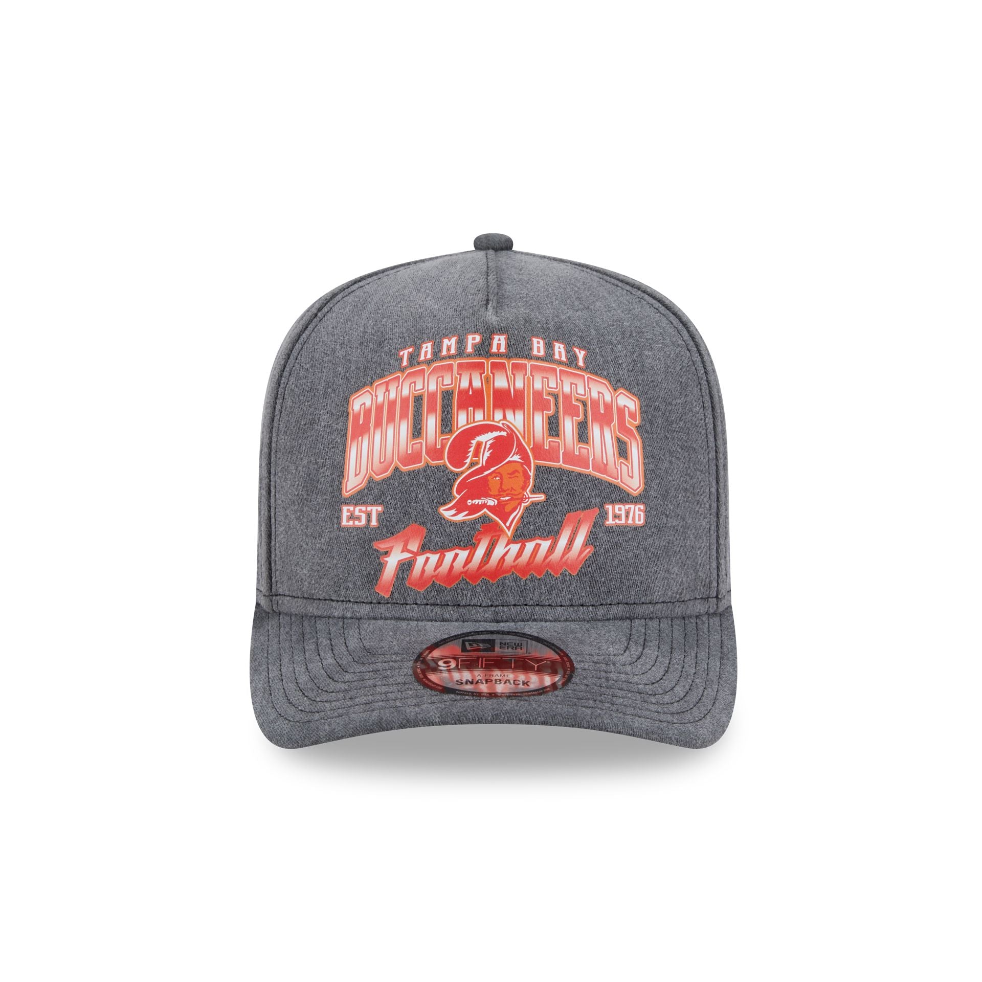Tampa Bay Buccaneers Washed 9FIFTY A-Frame Snapback Hat - Image 2
