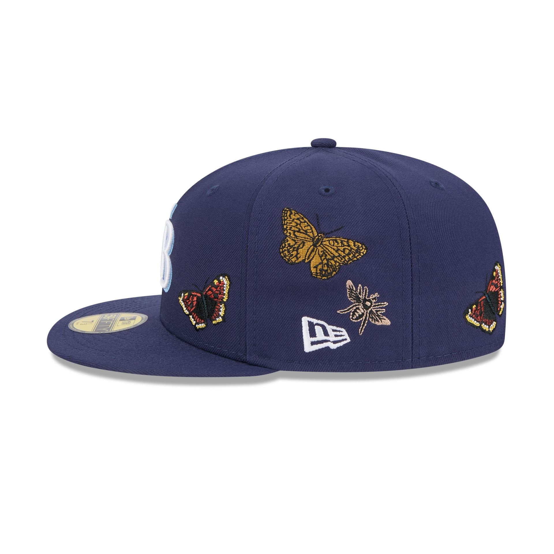 FELT x Tampa Bay Rays Navy 59FIFTY Fitted Hat - Image 4