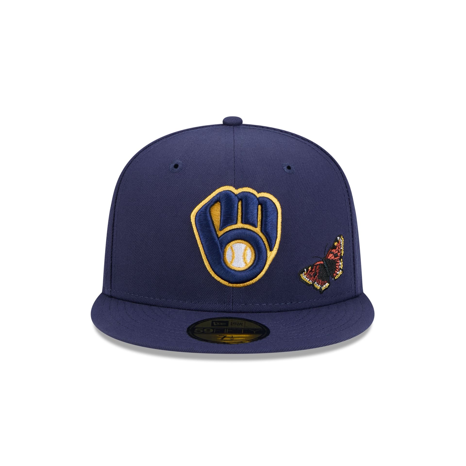 FELT x Milwaukee Brewers Navy 59FIFTY Fitted Hat - Image 2