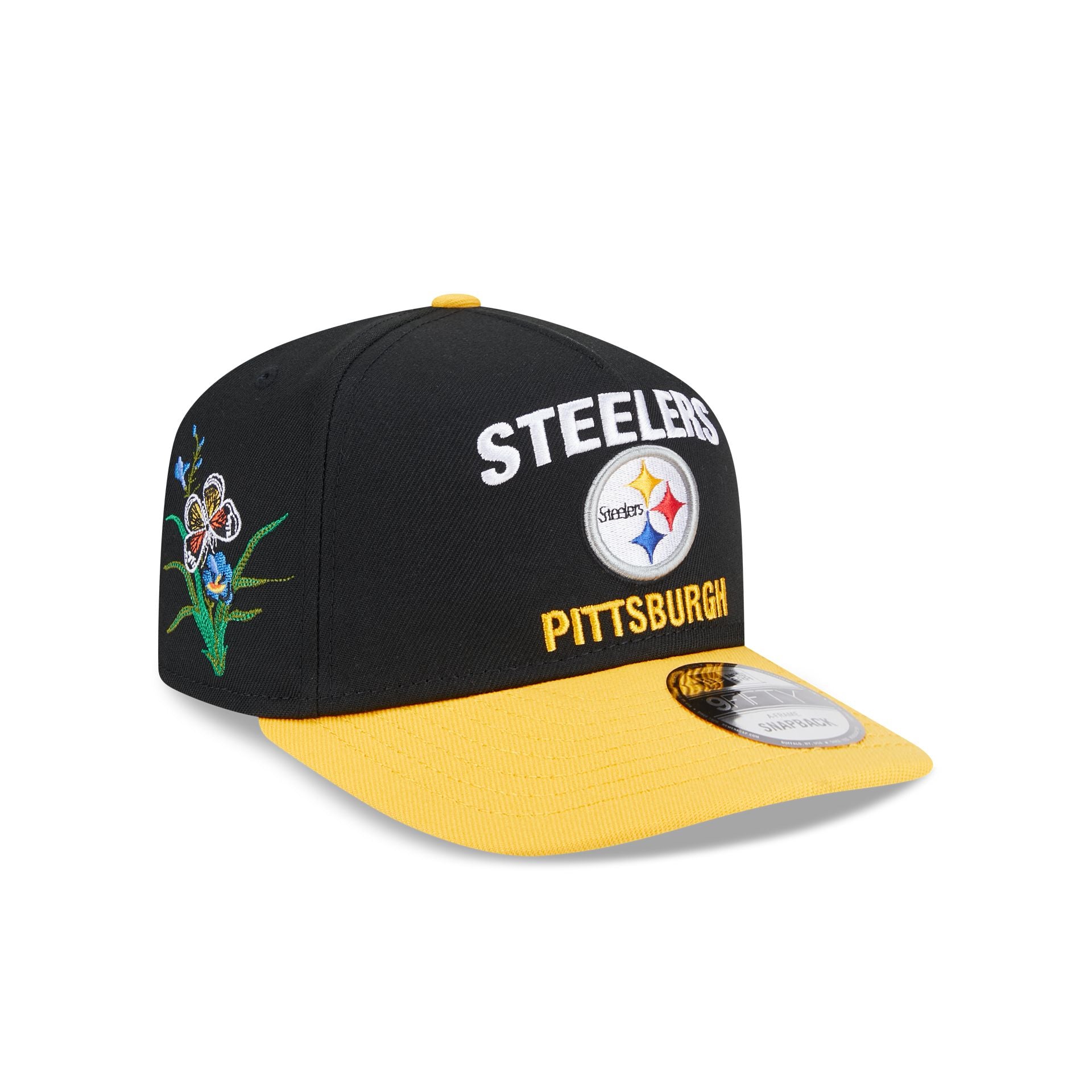 FELT x Pittsburgh Steelers 9FIFTY A-Frame Snapback Hat - Image 3