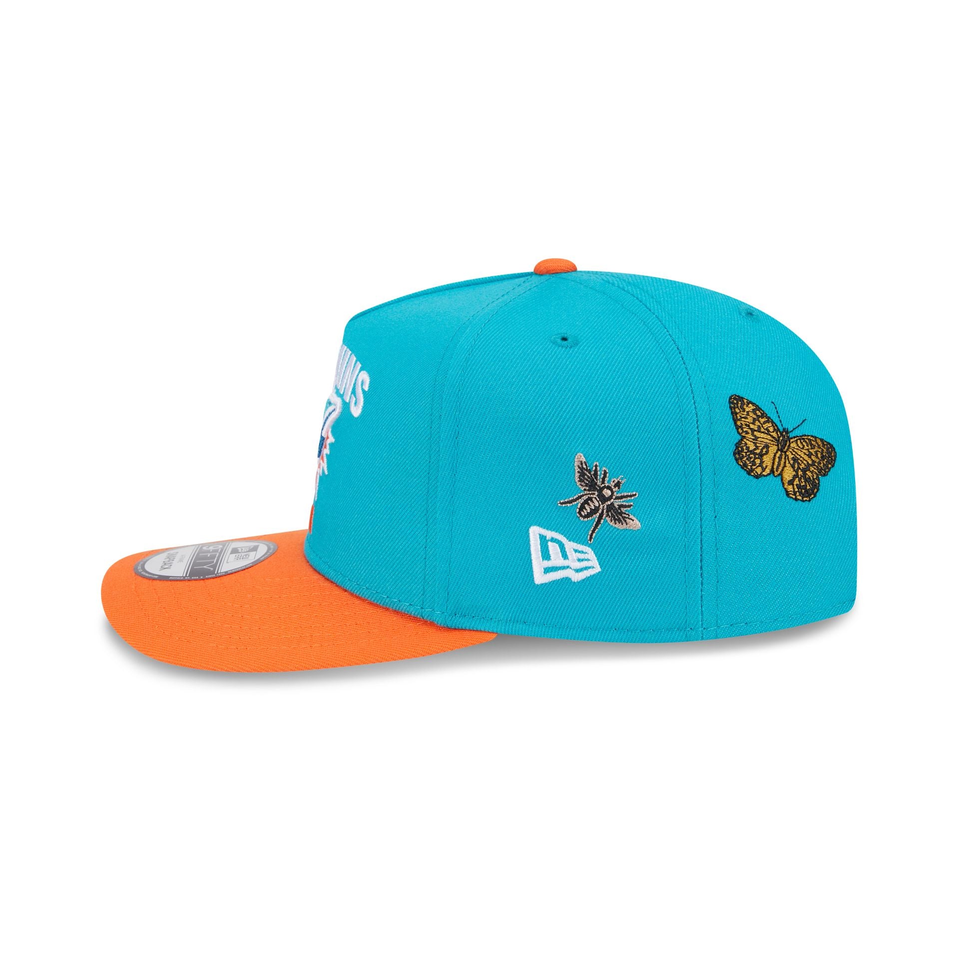 FELT x Miami Dolphins 9FIFTY A-Frame Snapback Hat - Image 4