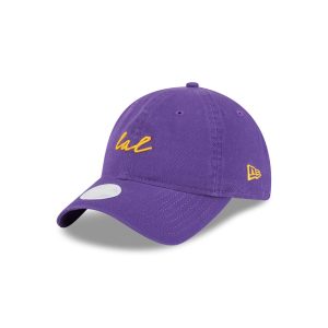 Los Angeles Lakers Women's Script 9TWENTY Adjustable Hat