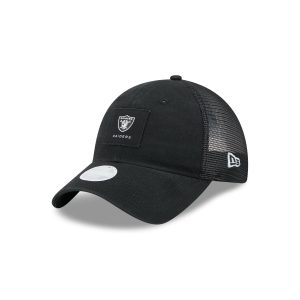 Las Vegas Raiders Women's Square Stitch 9TWENTY Trucker Hat