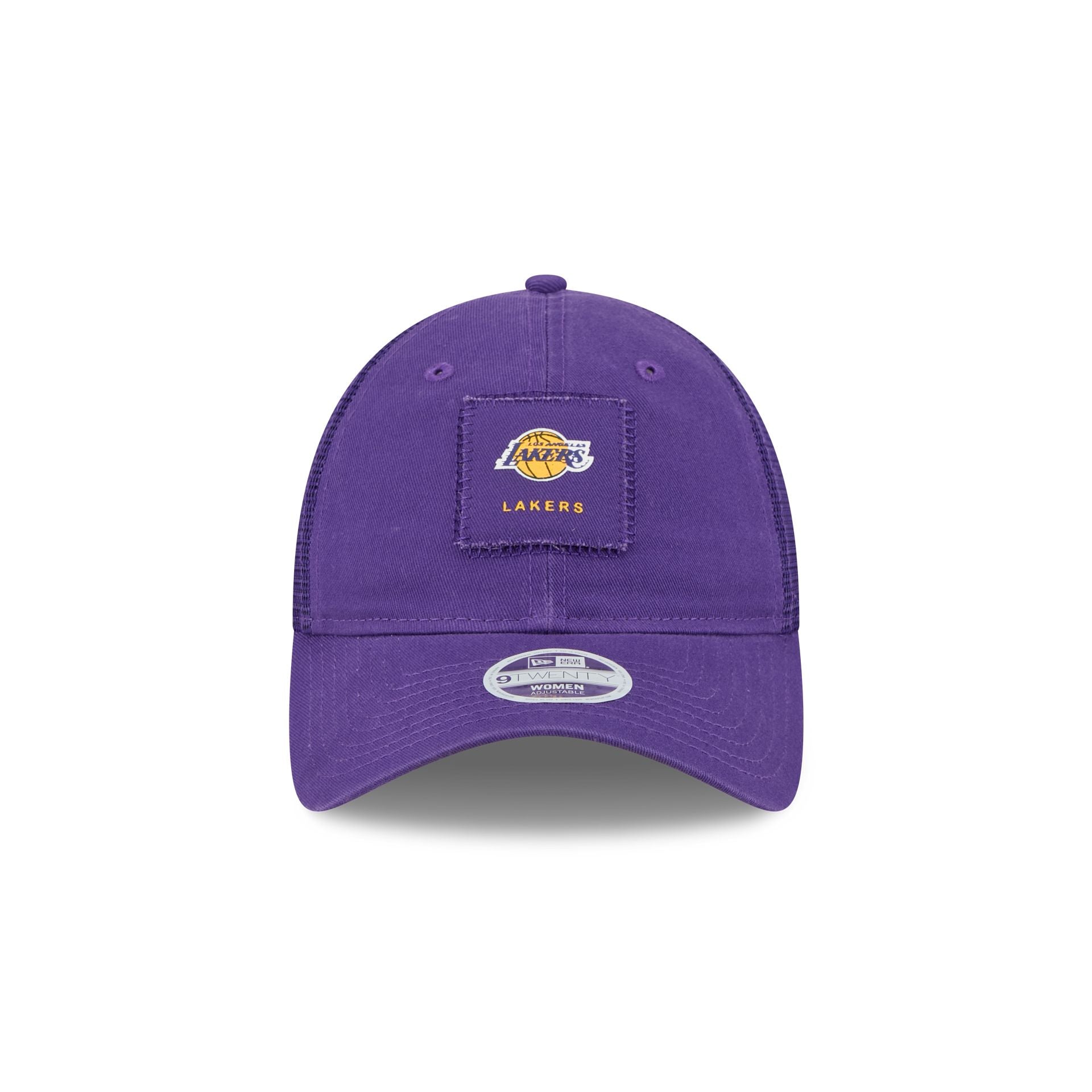 Los Angeles Lakers Women's Square Stitch 9TWENTY Trucker Hat - Image 2