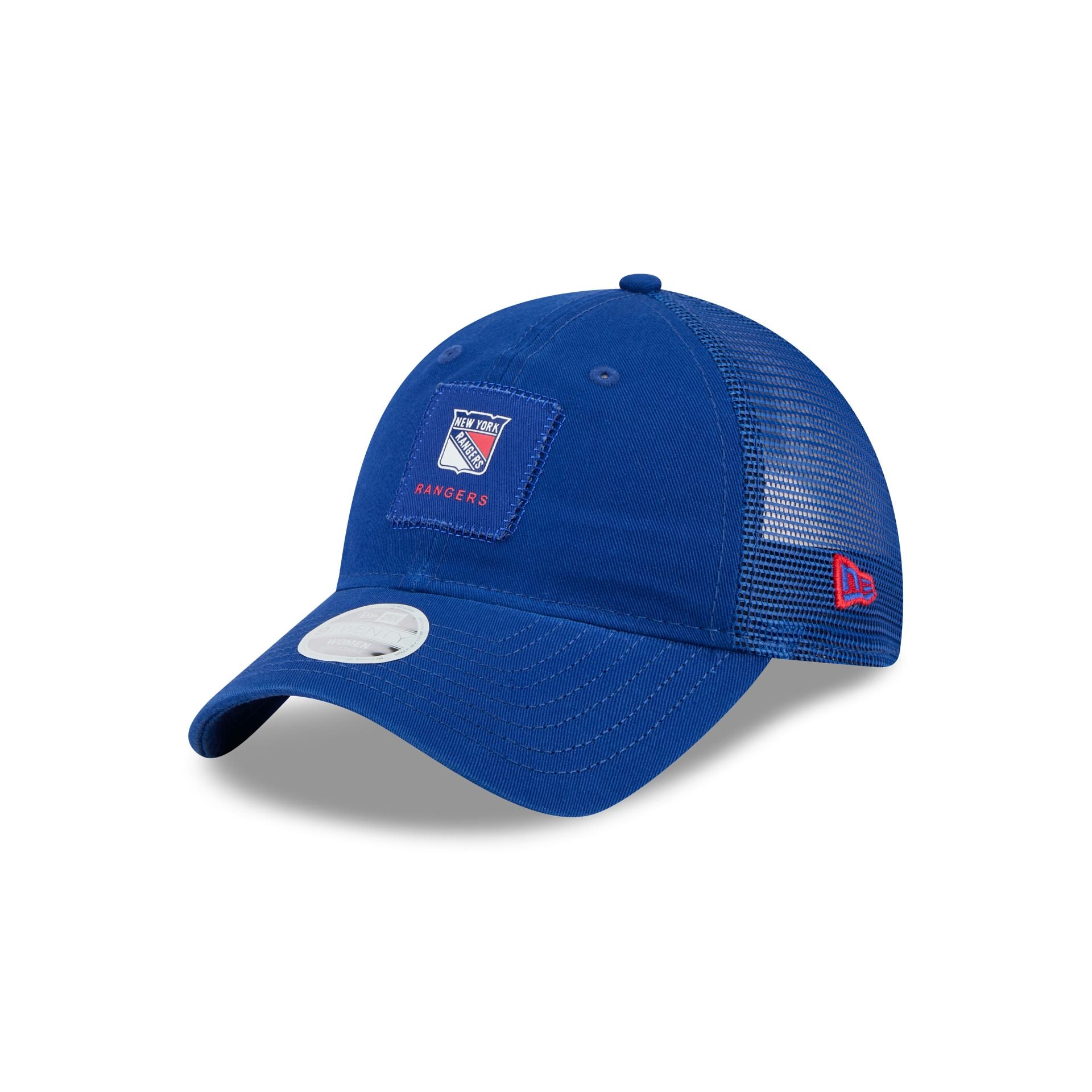 New York Rangers Women's Square Stitch 9TWENTY Trucker Hat
