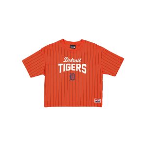 Detroit Tigers Throwback Pinstripe Women's T-Shirt