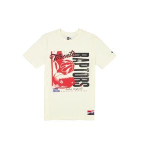 Toronto Raptors Throwback White T-Shirt