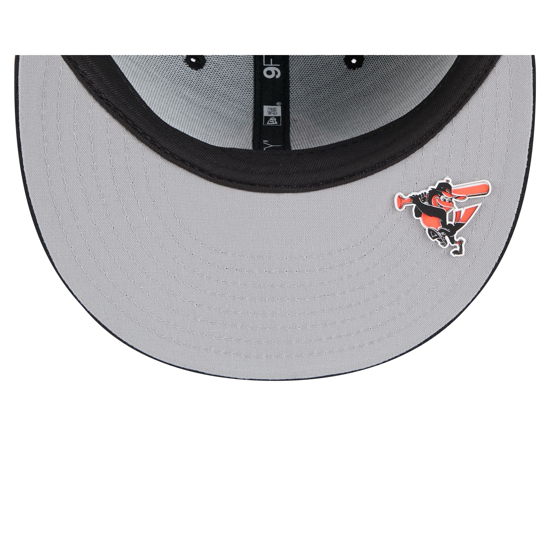 Baltimore Orioles 2025 Clubhouse Alt 9FIFTY Snapback Hat - Image 7