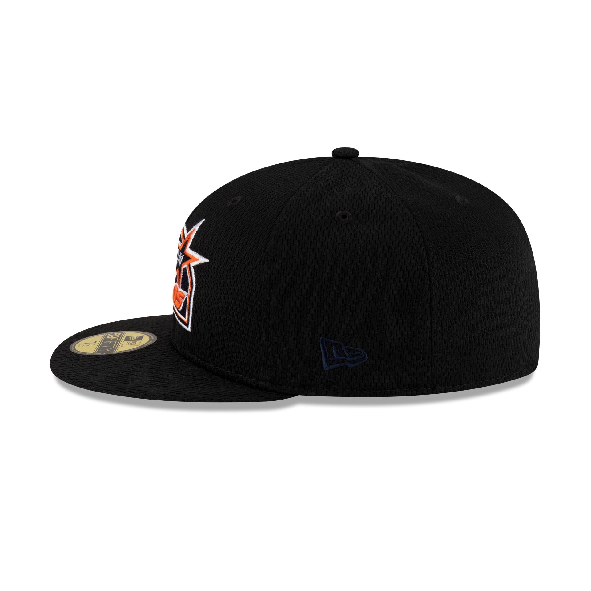 Houston Astros 2025 Clubhouse Alt Black 59FIFTY Fitted Hat - Image 4