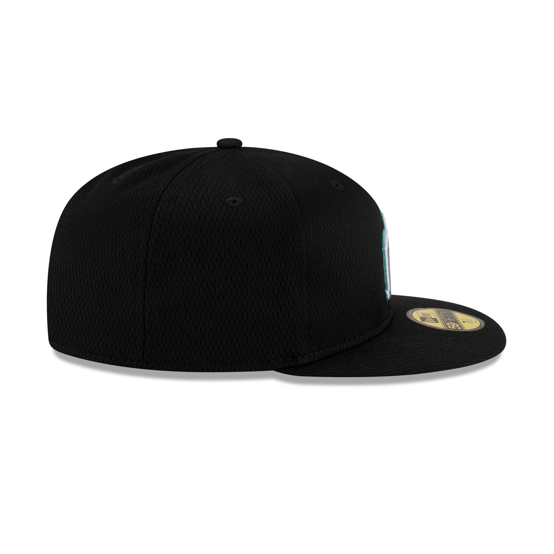 Seattle Mariners 2025 Clubhouse Alt Black 59FIFTY Fitted Hat - Image 5