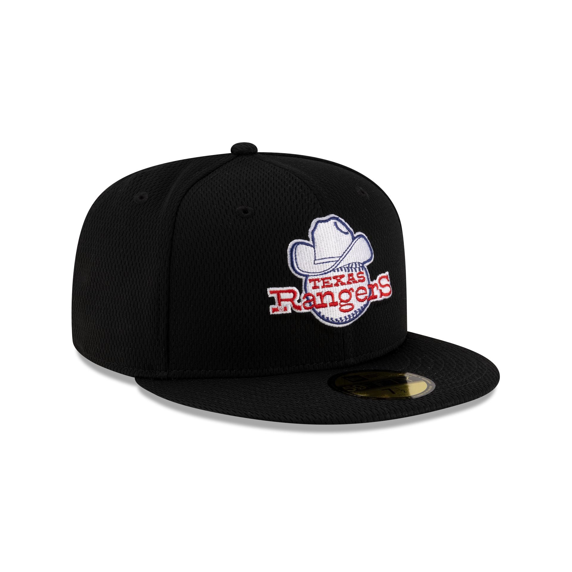 Texas Rangers 2025 Clubhouse Alt Black 59FIFTY Fitted Hat - Image 3