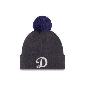 Los Angeles Dodgers 2025 Batting Practice Pom Knit Hat