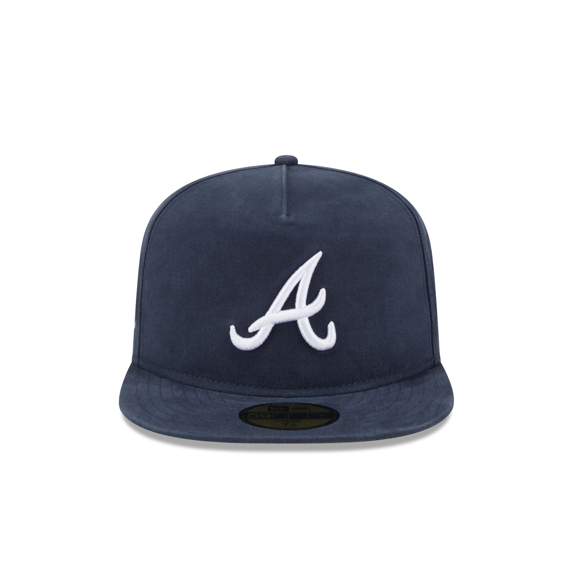 Atlanta Braves Championship Side Flag 59FIFTY A-Frame Fitted Hat - Image 2