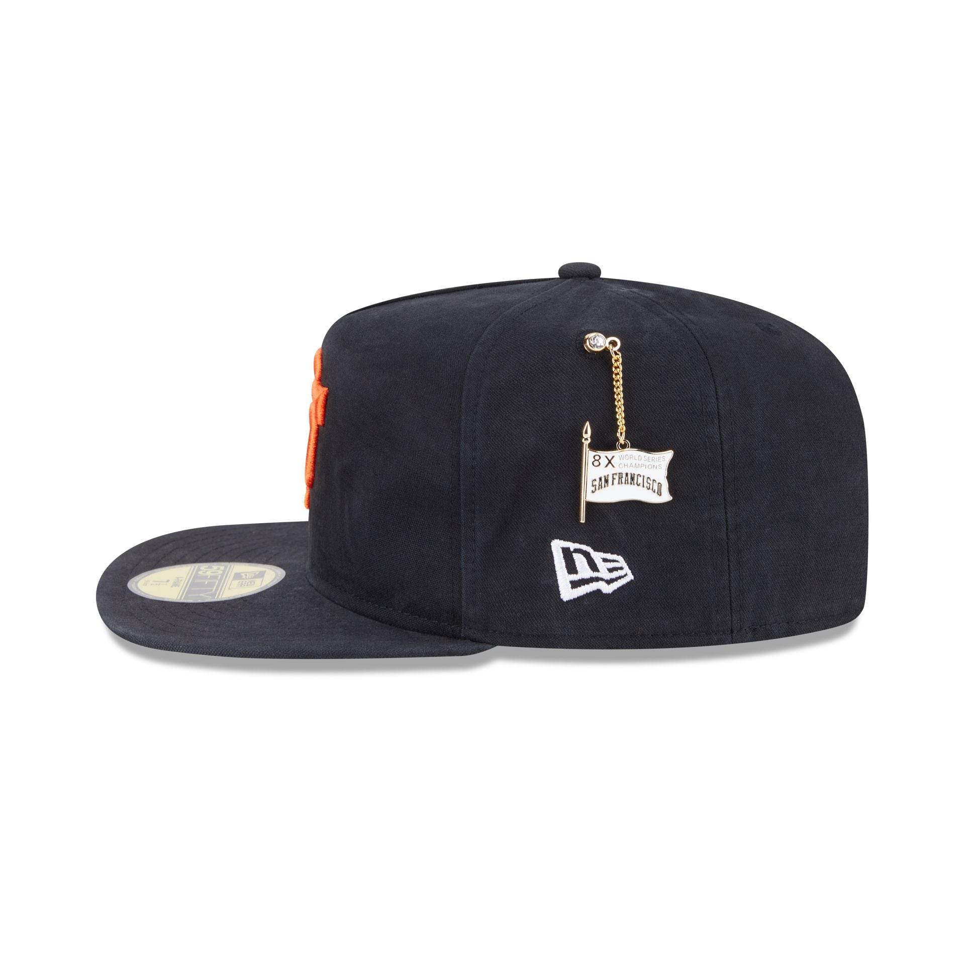 San Francisco Giants Championship Side Flag 59FIFTY A-Frame Fitted Hat - Image 4