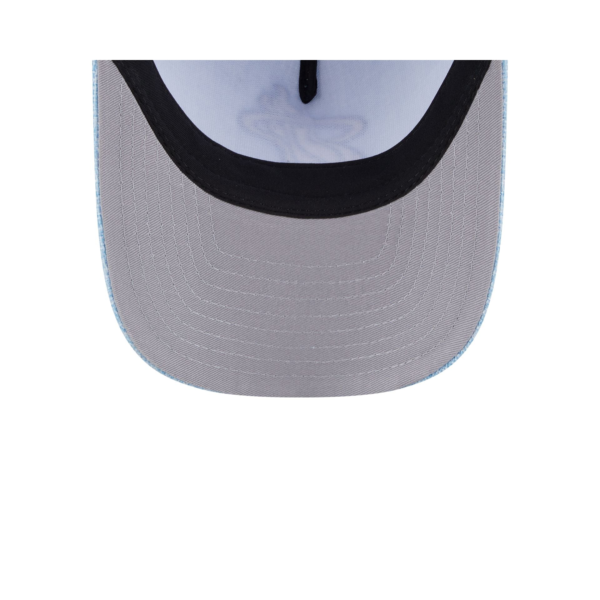 Miami Heat Cotton Weaver Blue 9FORTY M-Crown A-Frame Snapback Hat - Image 7