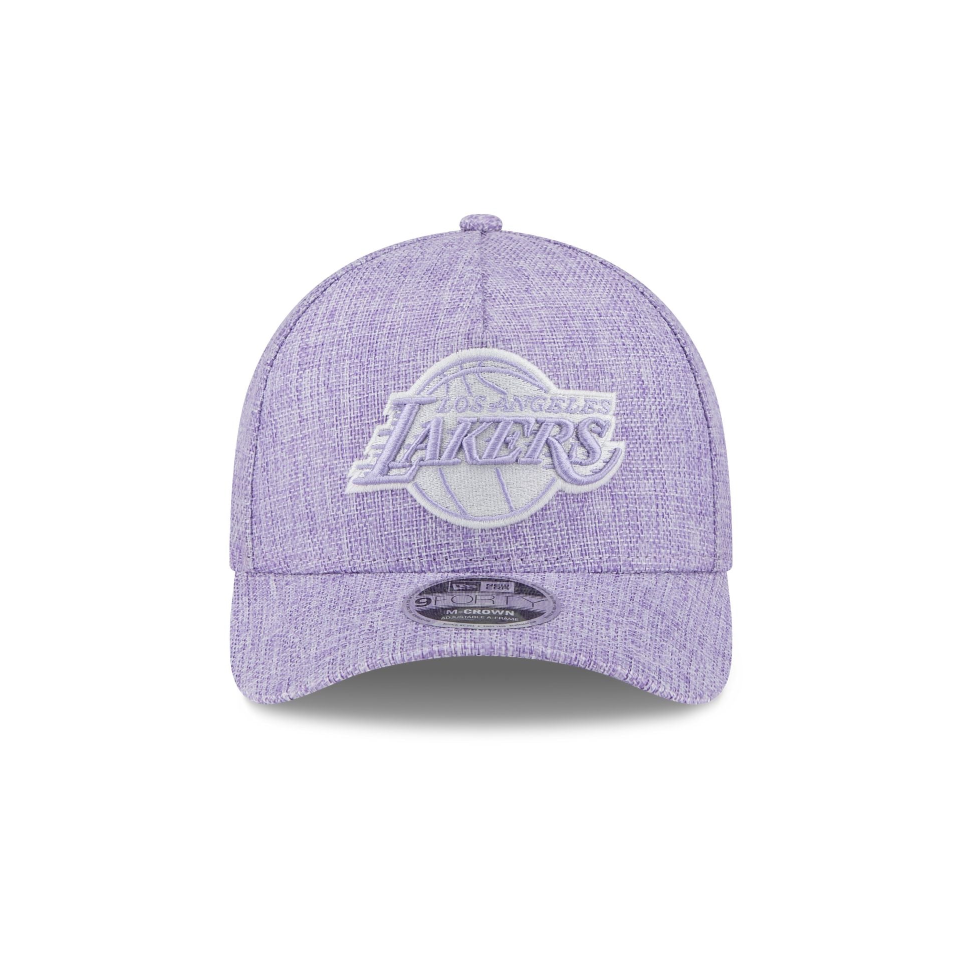 Los Angeles Lakers Cotton Weave Purple 9FORTY M-Crown A-Frame Snapback Hat - Image 2