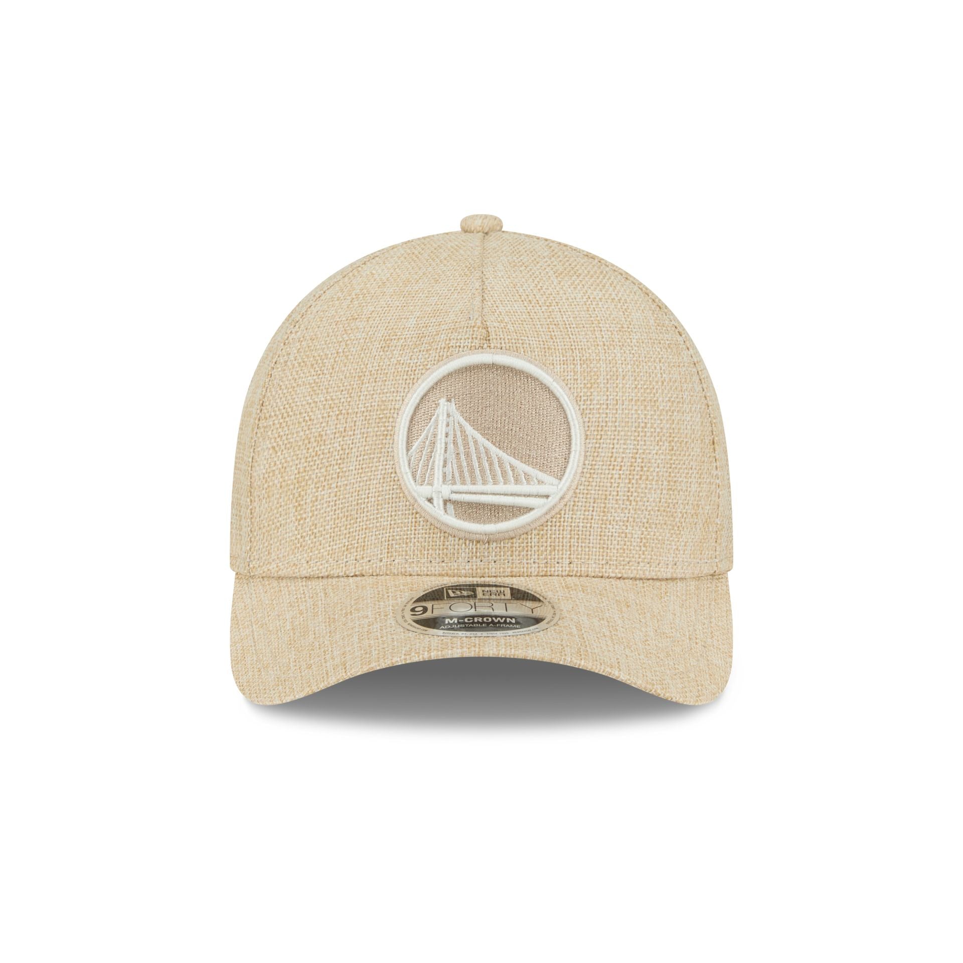 Golden State Warriors Cotton Weave Stone 9FORTY M-Crown A-Frame Snapback Hat - Image 2