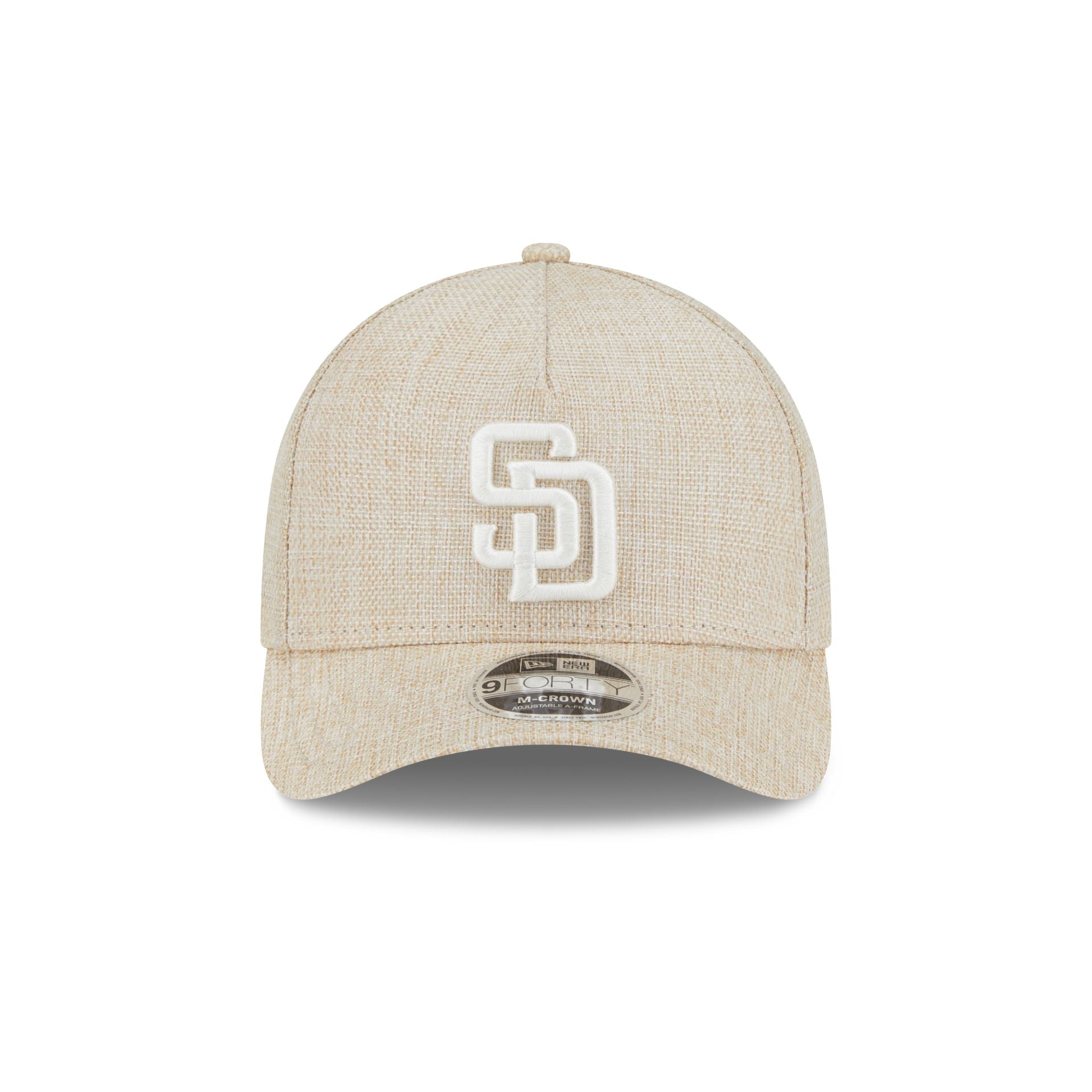 San Diego Padres Cotton Weave Stone 9FORTY M-Crown A-Frame Snapback Hat - Image 2