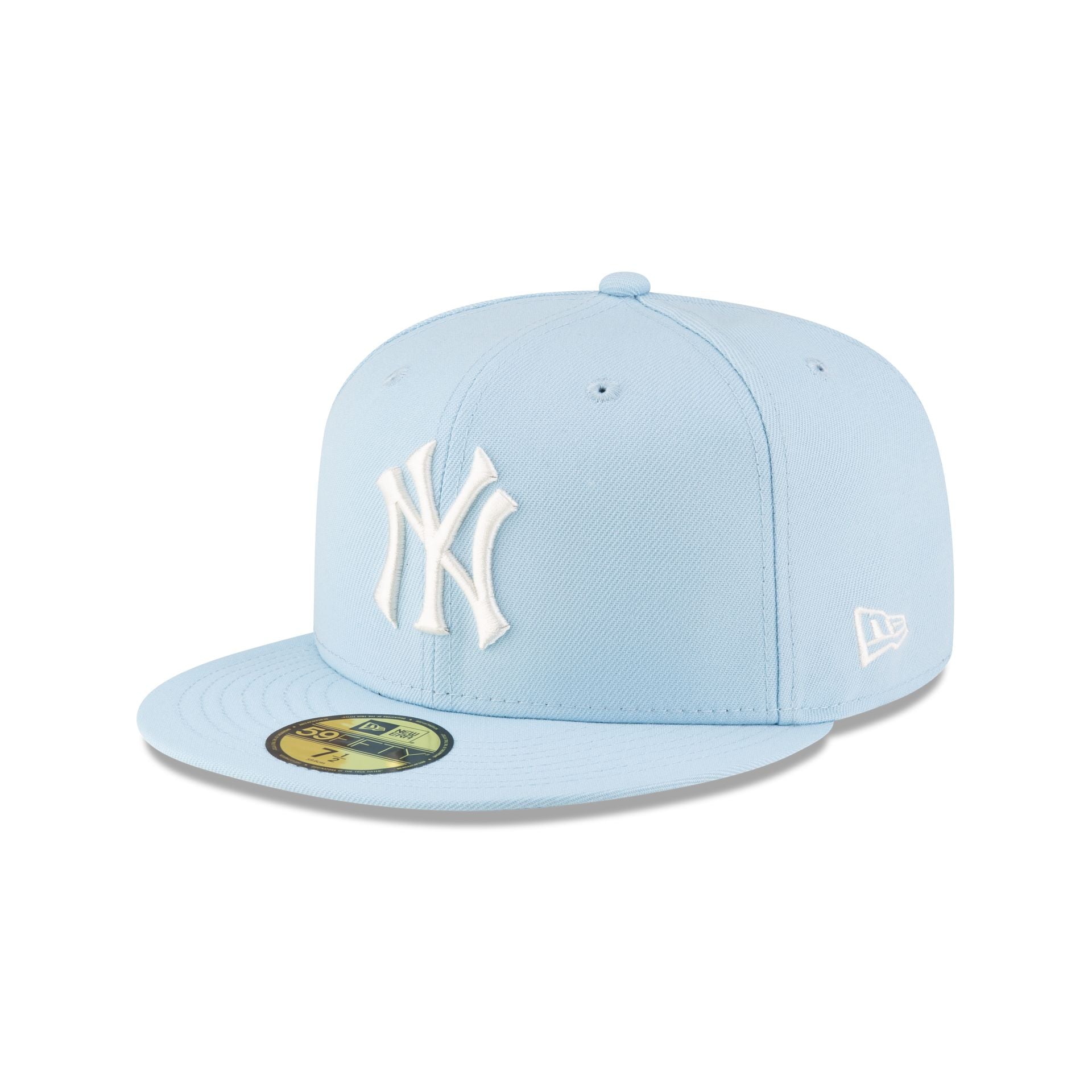 New York or Nowhere x New York Yankees Blue Logo 59FIFTY Fitted Hat - Image 3