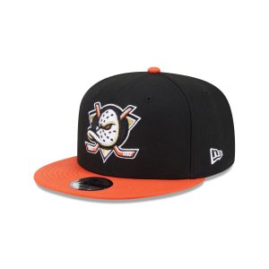 Anaheim Ducks Black 9FIFTY Snapback Hat