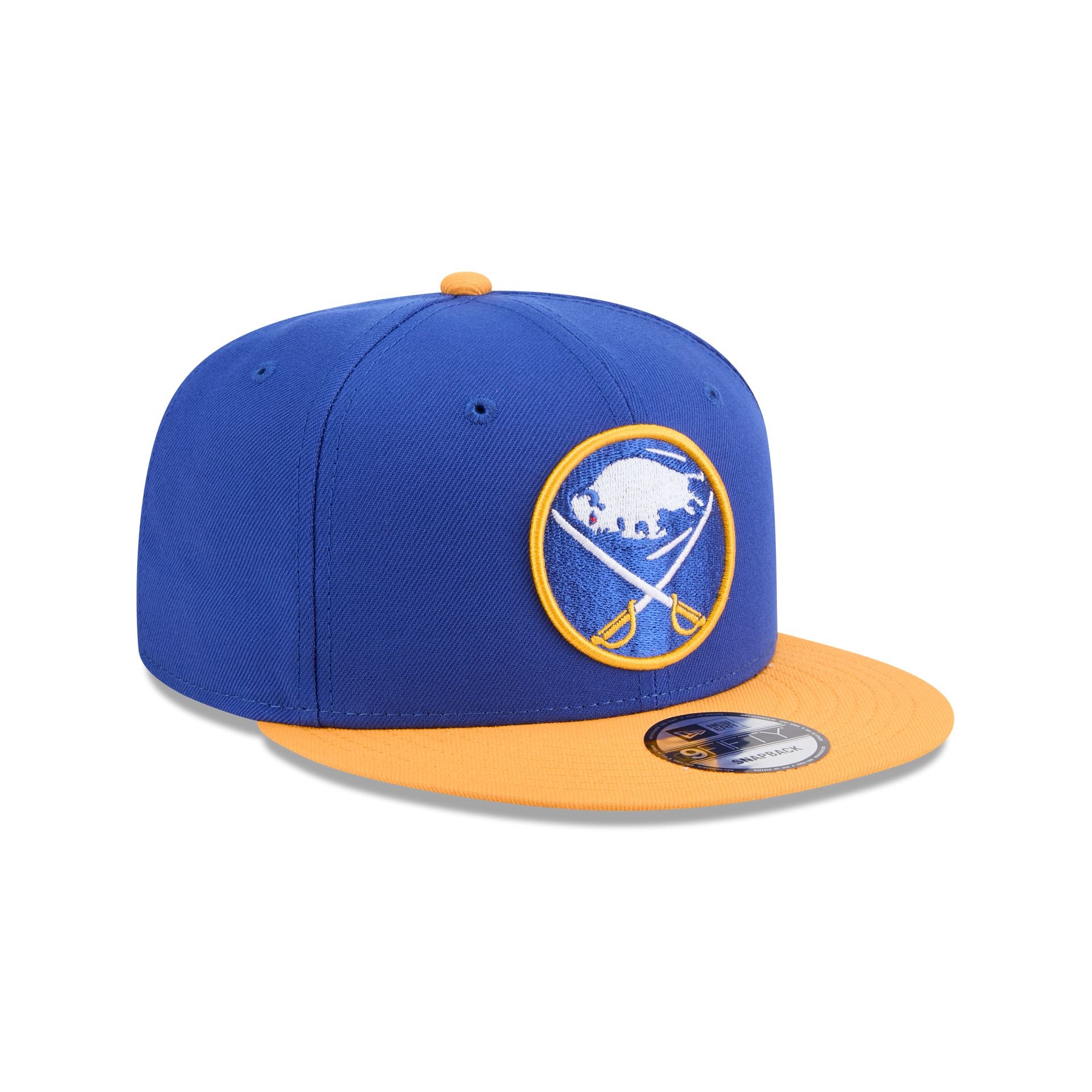 Buffalo Sabres Yellow Visor 9FIFTY Snapback Hat - Image 3