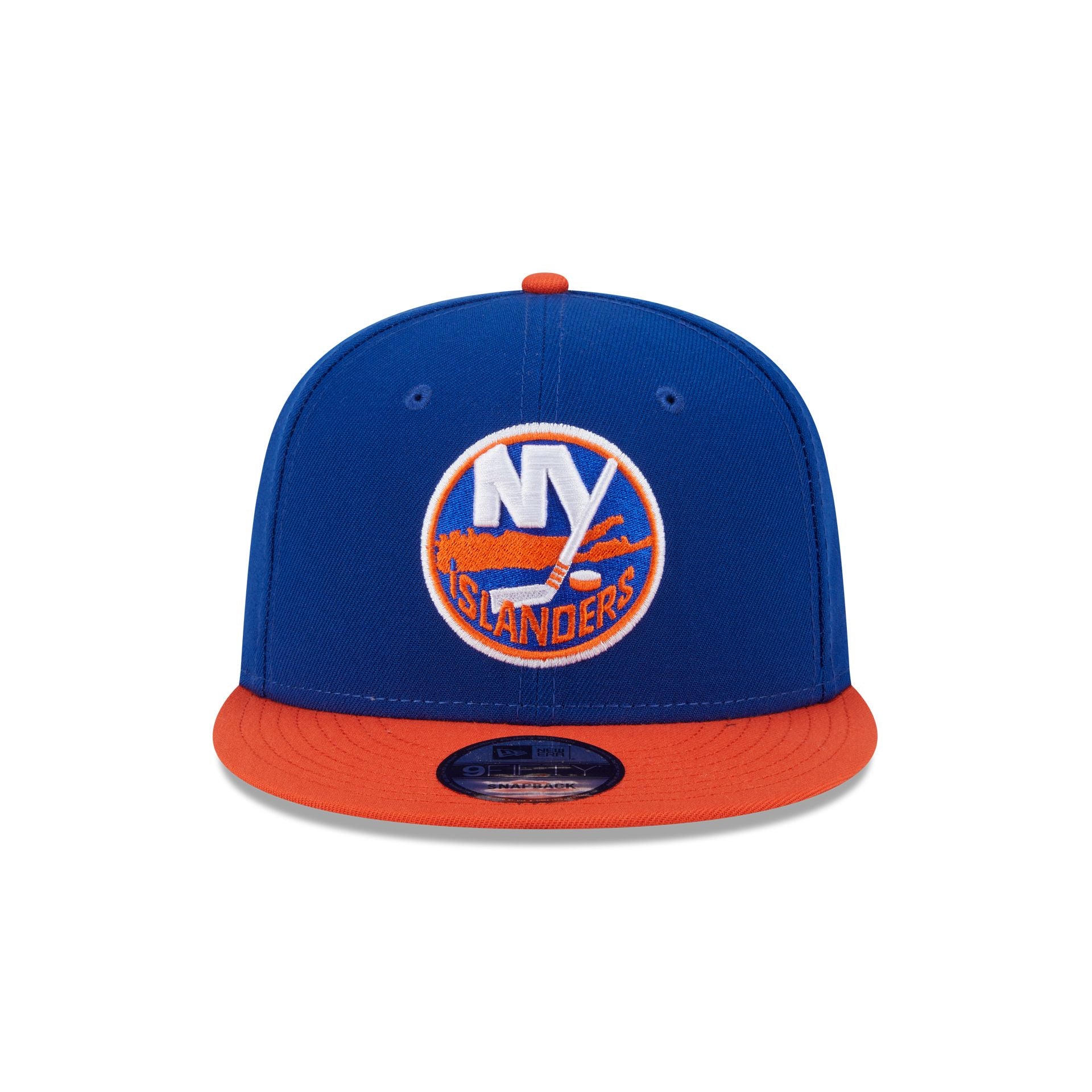 New York Islanders Orange Visor 9FIFTY Snapback Hat - Image 2